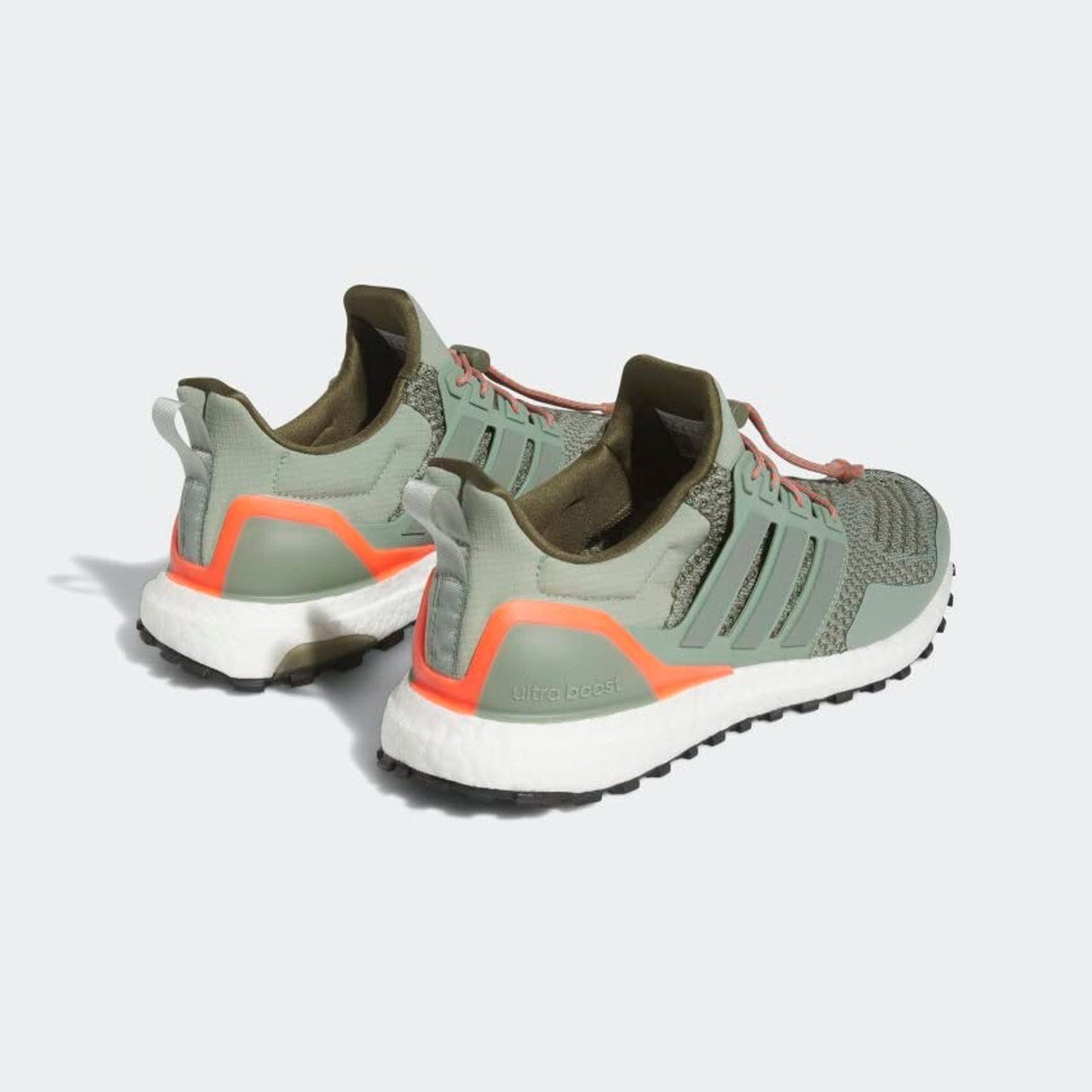 Adidas Men's Ultraboost 1.0 Running Shoes Silver Green/ Olive Strata Size 14