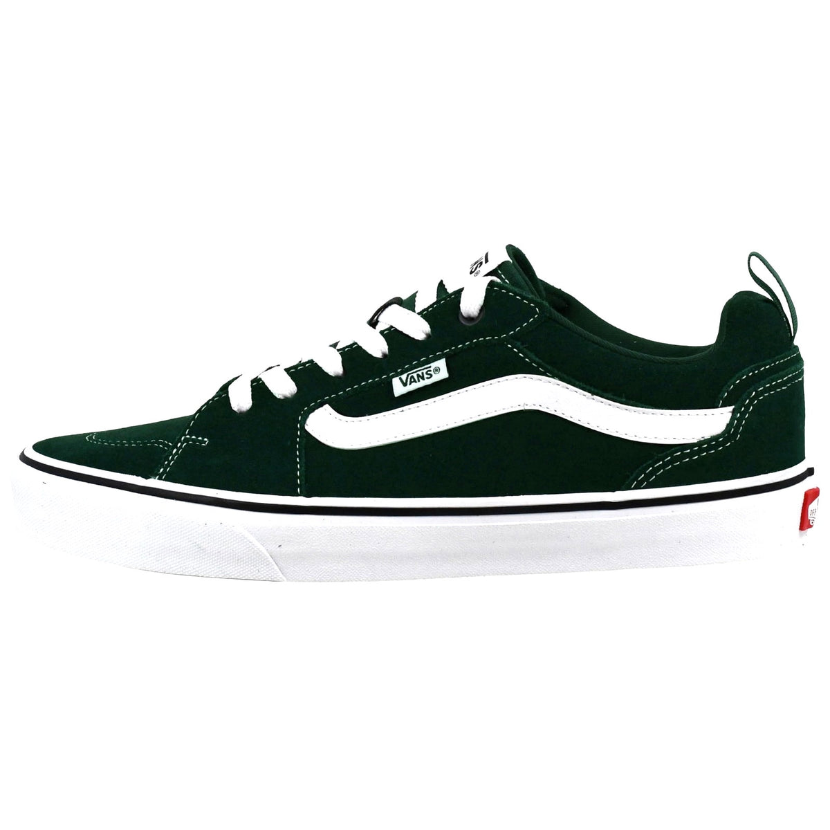 Vans Men's Shoes Filmore Green /White Suede Skateboard Sneakers Size 10.5