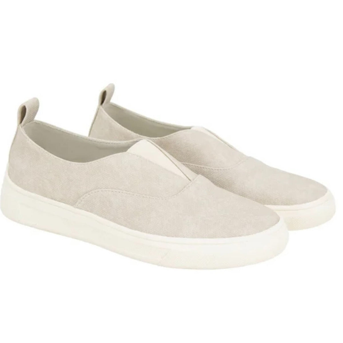 Kensie Salia Beige Womens Shoes Slip On Fabric Size 7 M