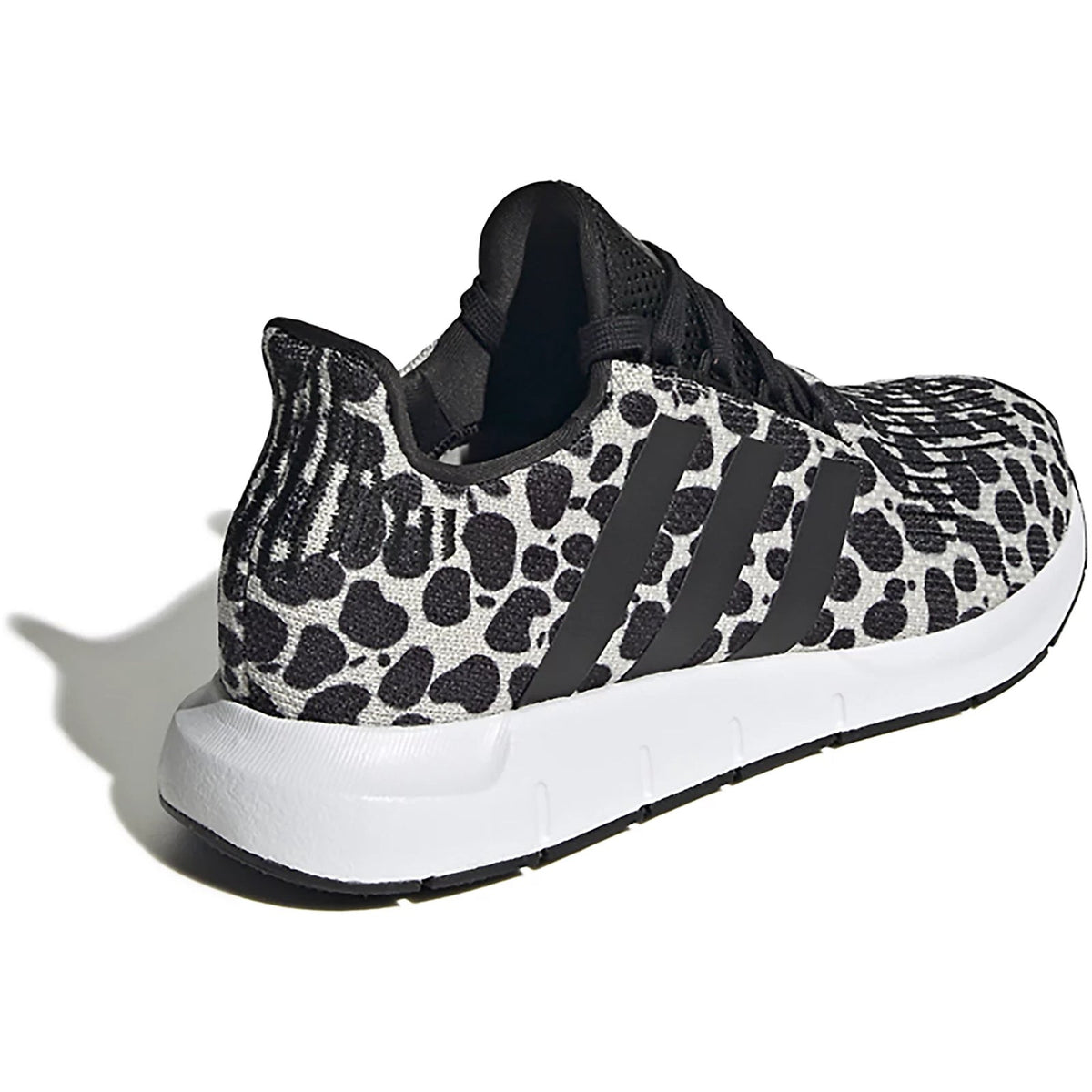Adidas Swift Run 1.0 Womens Sneaker JR0634 Leopard Print / white/ black 7.5 M