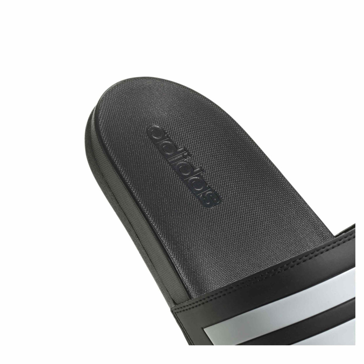 adidas Adilette Comfort Cloudfoam Slides Sandals black white Men 6 WMN 7