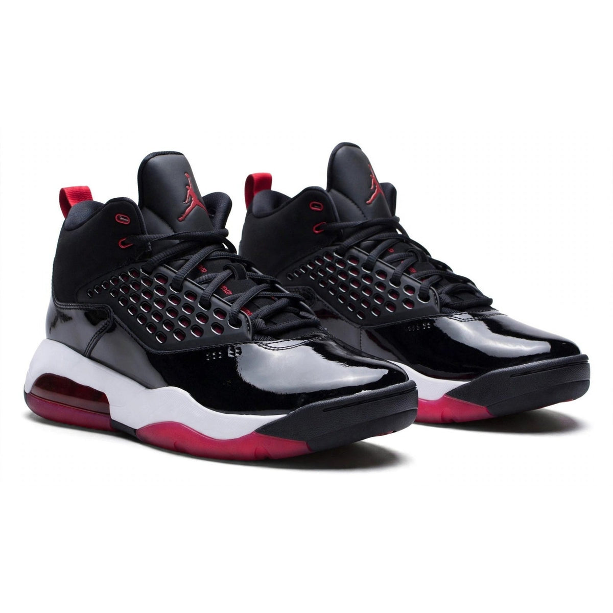 Jordan Maxin 200 Mens Black Gym Red White Sneakers Size 10.5 CD6107-001