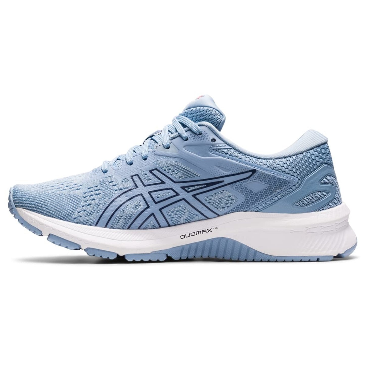 ASICS Women's Gt-1000 10 Running Shoes Soft Sky /Blazing Coral, Size 10