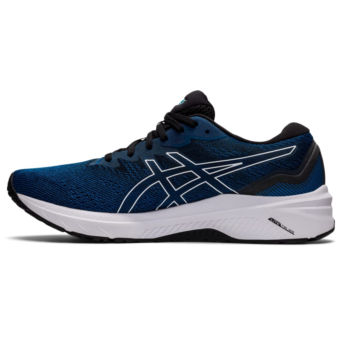 ASICS GT-1000 11 Men's Running Shoes Size 10.5 Lake Drive/Black