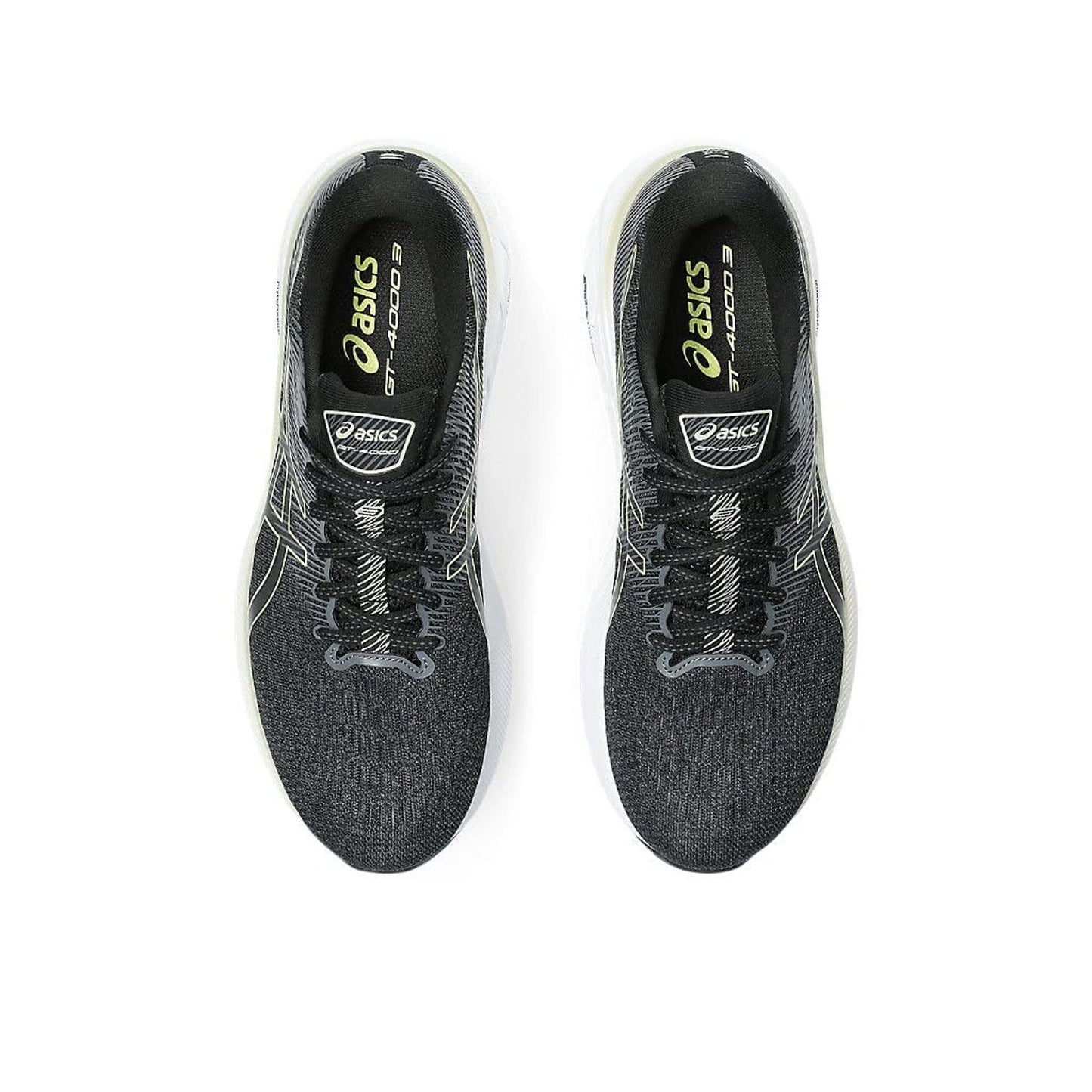 ASICS Women's GT-4000 3 Running Shoes, 13 US , Black/Glow Yellow ASICS