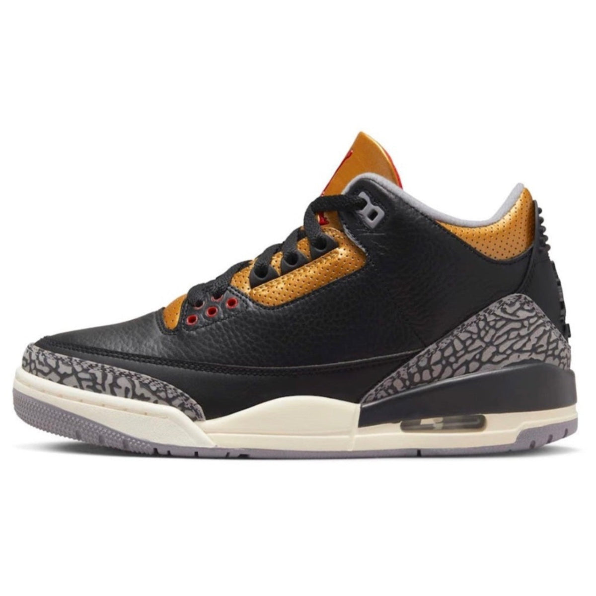 Jordan 3 Retro “Black Gold” basketball Shoes 7 Men / 8.5 Wmn CK9246-067