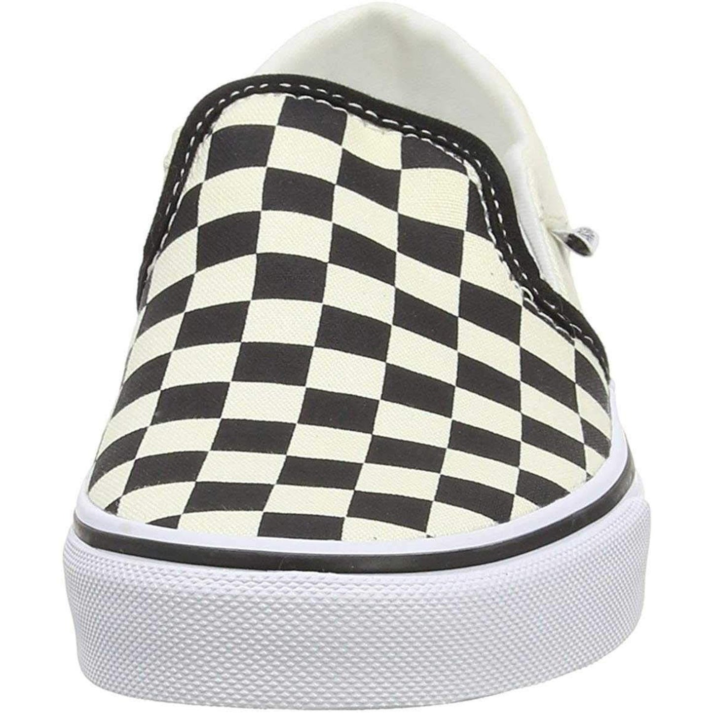 Vans Classic Slip-On Women’s Sneaker Checkerboard Black White Size 7