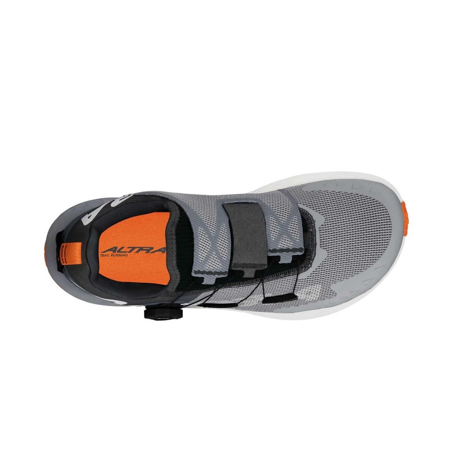 ALTRA Men's TIMP 5 BOA Trail Running Shoe, Gray/Orange, size 8.5 M