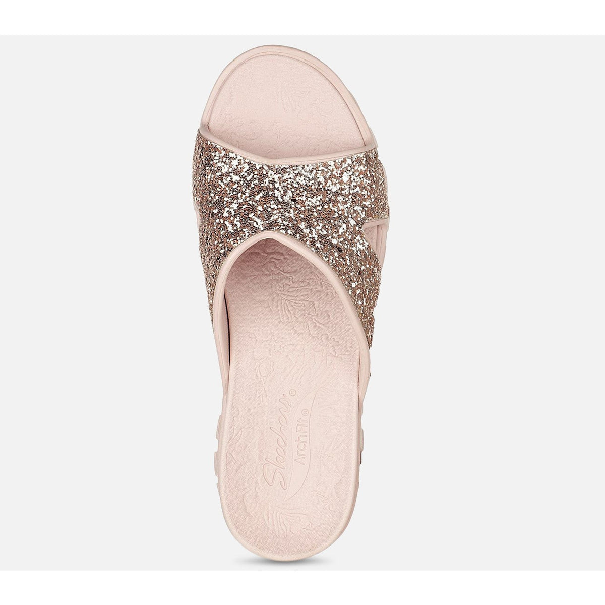 Skechers Foamies Womens Sandal Arch Fit Footsteps Dazzled Girl Sandal 10