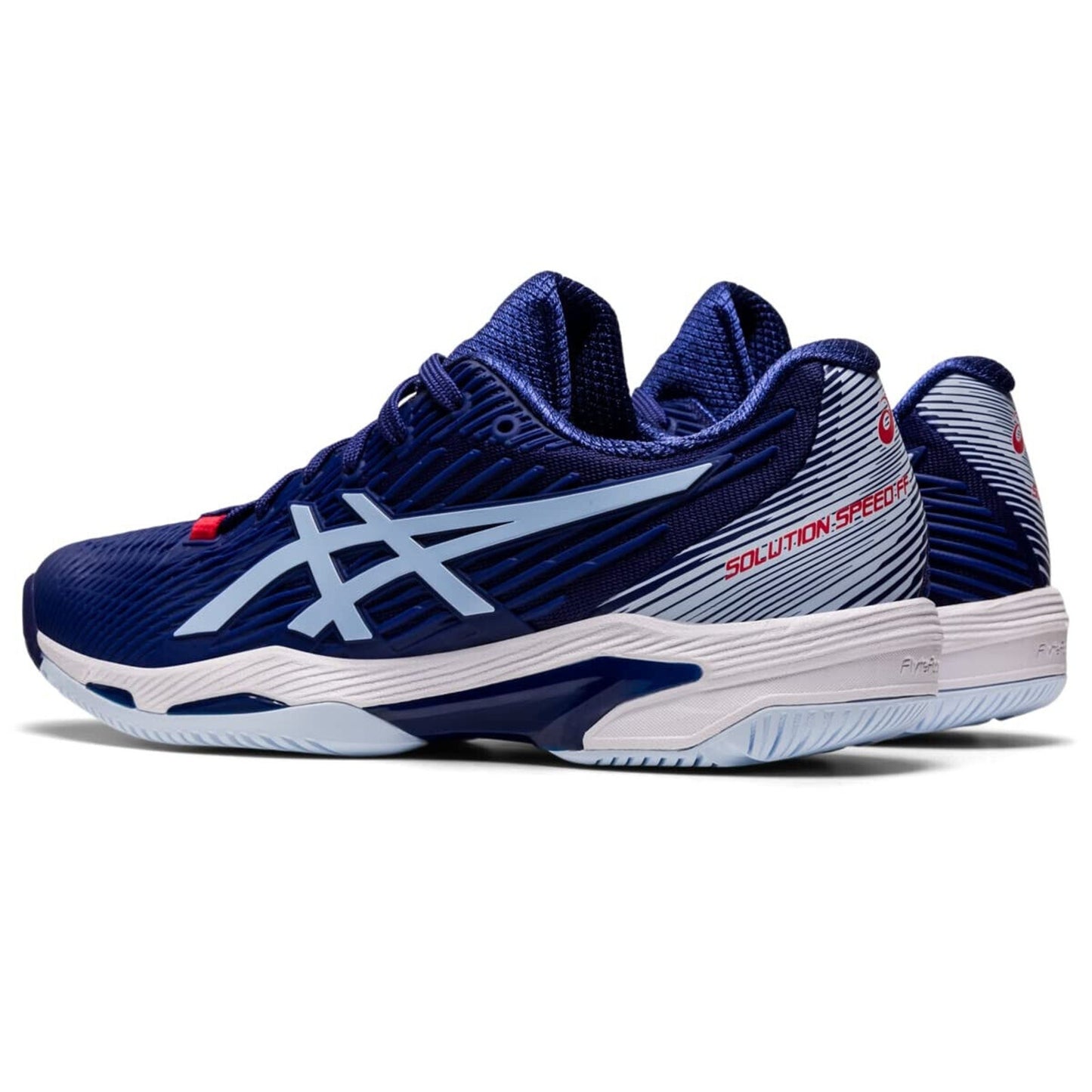 ASICS Women Solution Speed FF 2 Tennis Shoes PU Upper Dive Blue/Soft Sky 8.5 B M