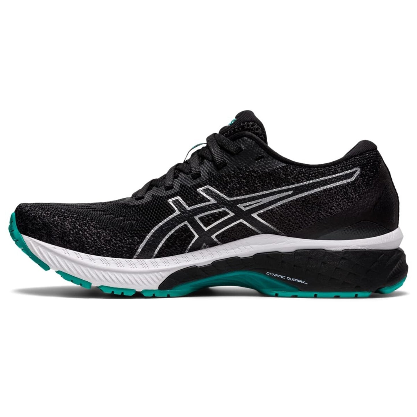 ASICS Women's GT-2000 9 Running Shoes Black/Pure Silver Size 5 B