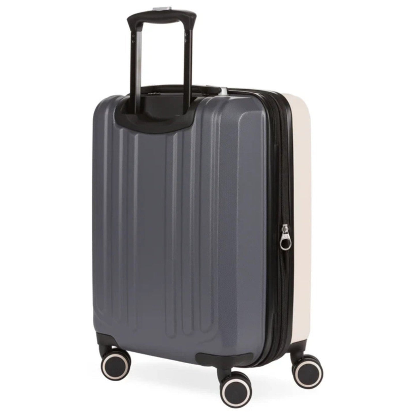 SwissGear 8028 Duet Carry On 19 Expandable Luggage Spinner Wheel Pink/Dark Grey SWISSGEAR
