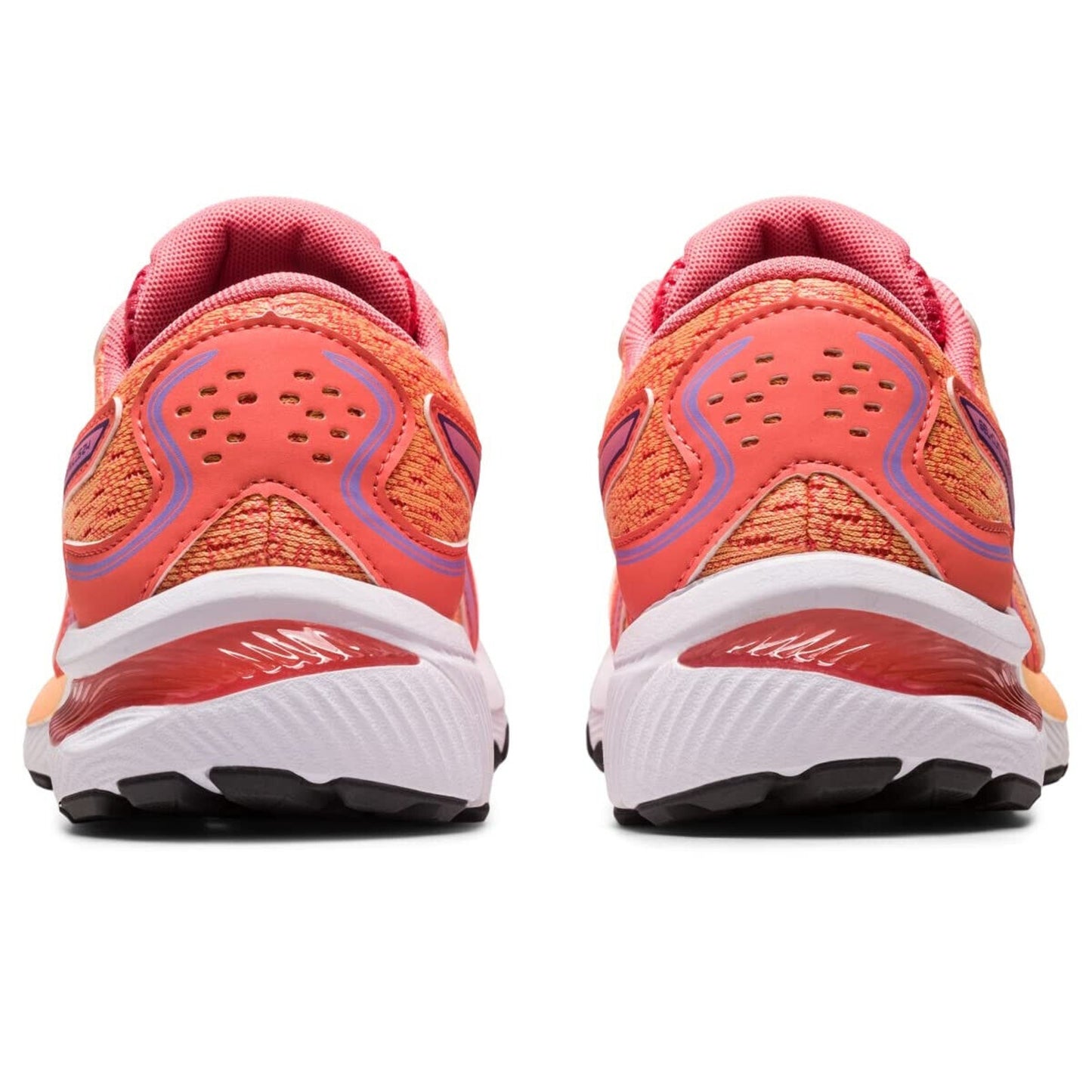 ASICS Kid's Gel-Cumulus 24 Grade School Running Shoes, Papaya/Dusty Purple 6 B