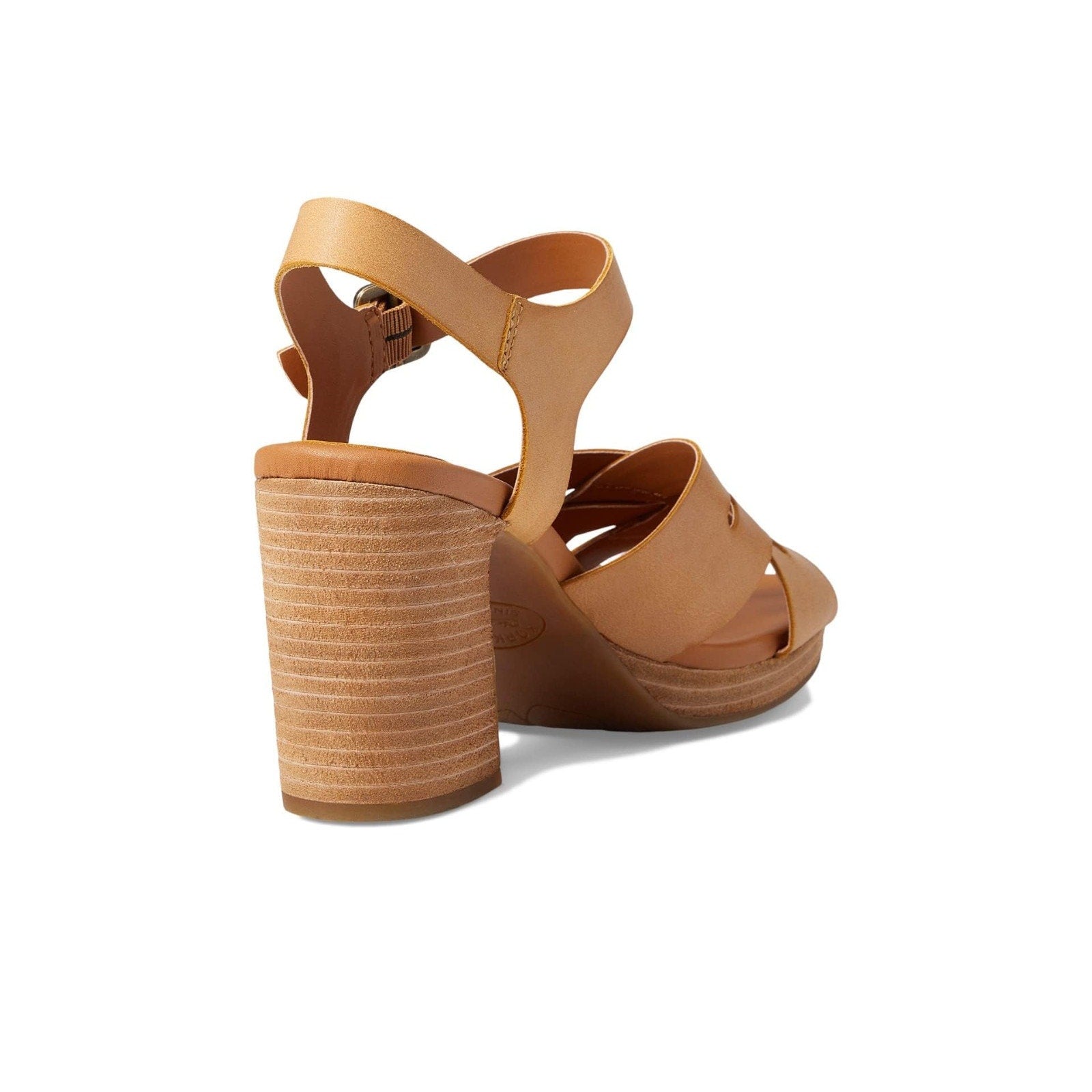 NEW Kork-Ease Hutton Leather Ankle Strap Platform Sandals Yellow Women's 9 Kork-Ease