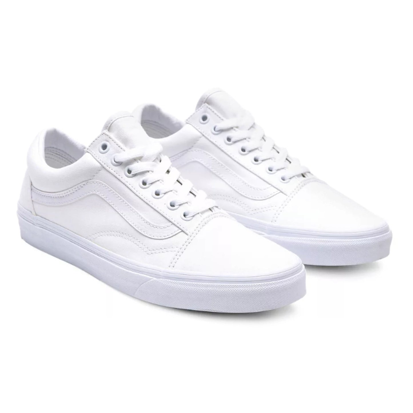 Vans UA Old Skool platform Shoes ,True White, Men's 10, Women's 11.5