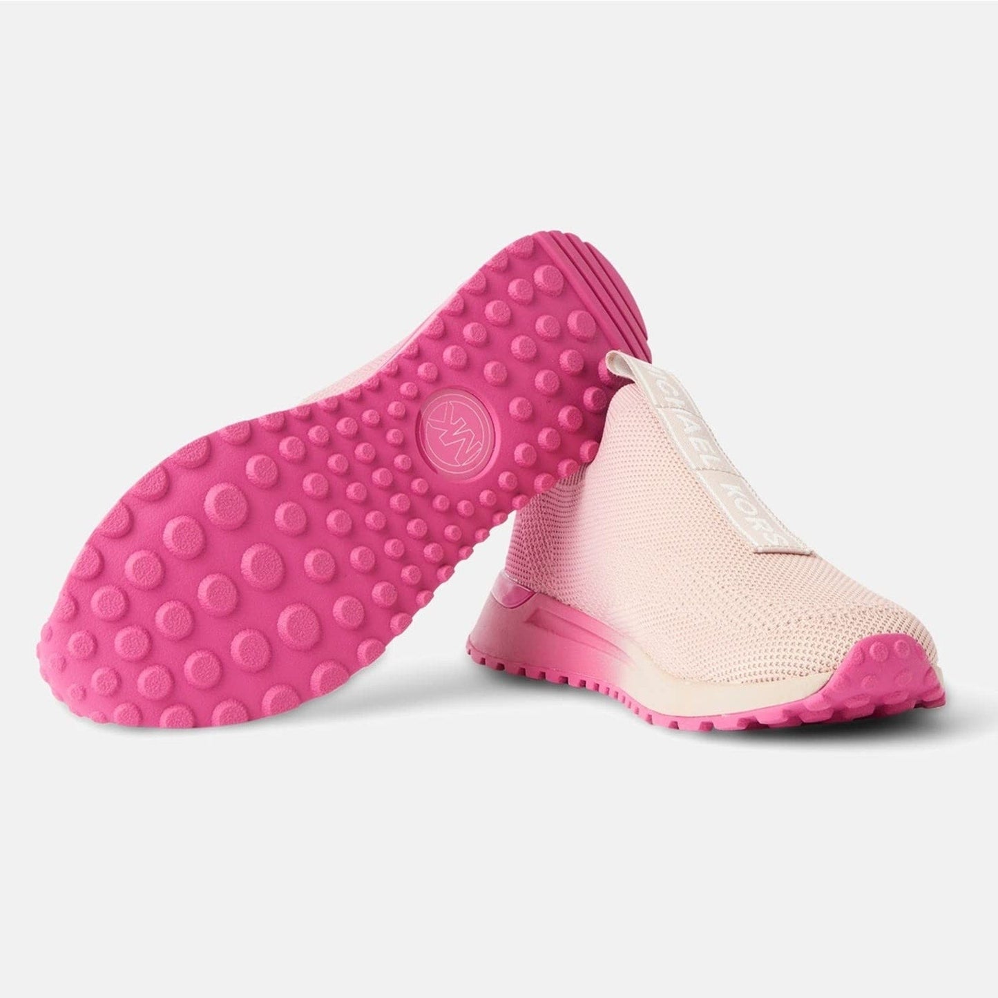 Michael Kors Bodie Slip On Soft Pink Gradient soft Knit Women’s 7 M Michael Kors