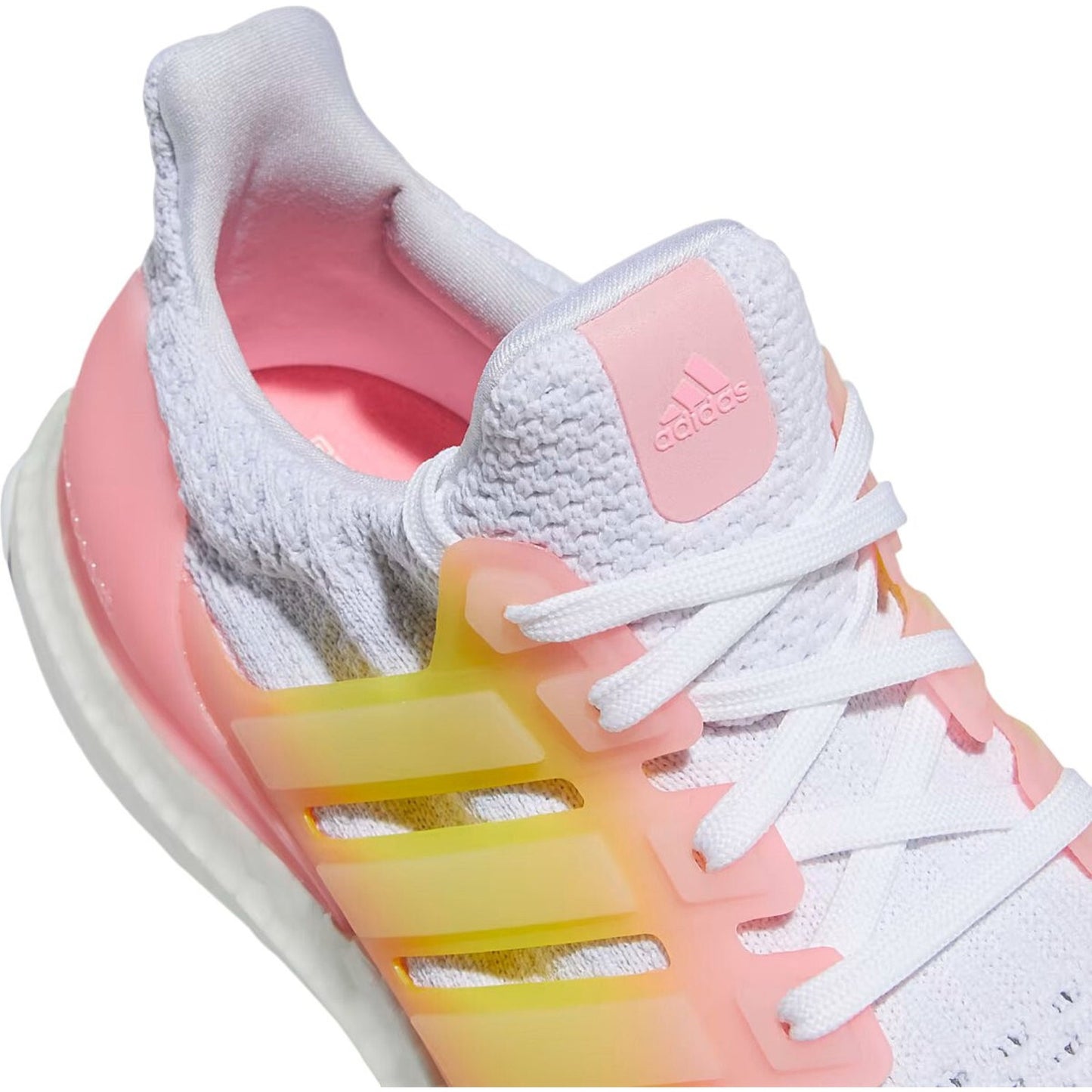 Adidas Ultraboost 5.0 DNA Womens Shoes Ftw White/ Beam PInk Size 9.5 B