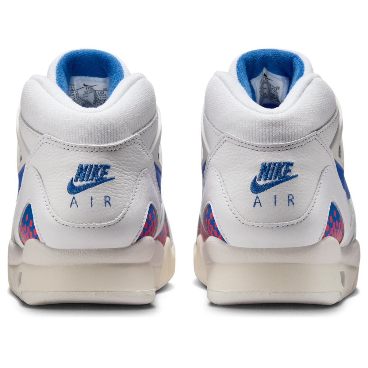 Nike Air Tech Challenge 2 Pixel Court Men's Shoes Crimson/Ivory/Blue Size 10.5