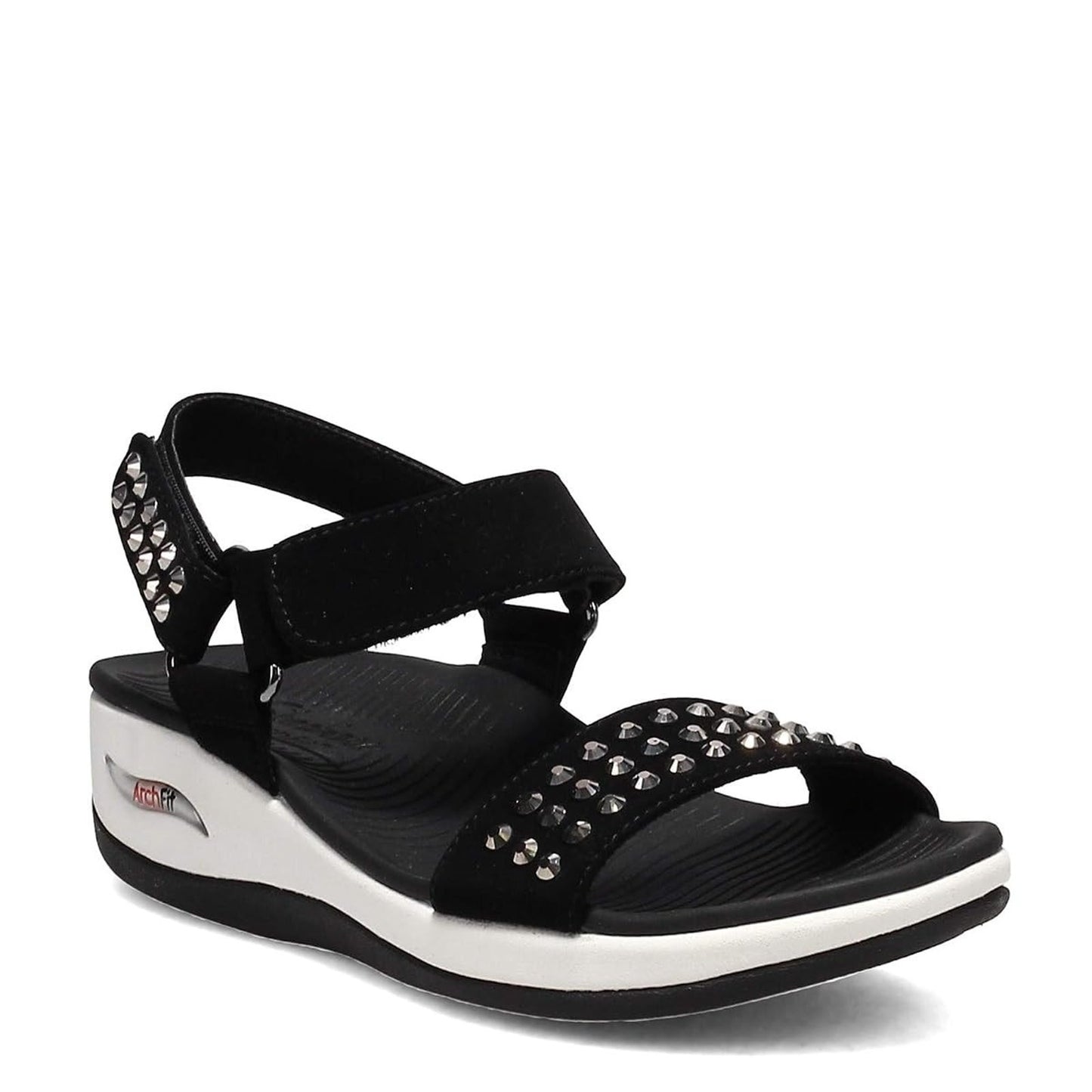 Skechers Arch Fit Going Steady Sunshine Slingback Women's Sandals Black Size 9