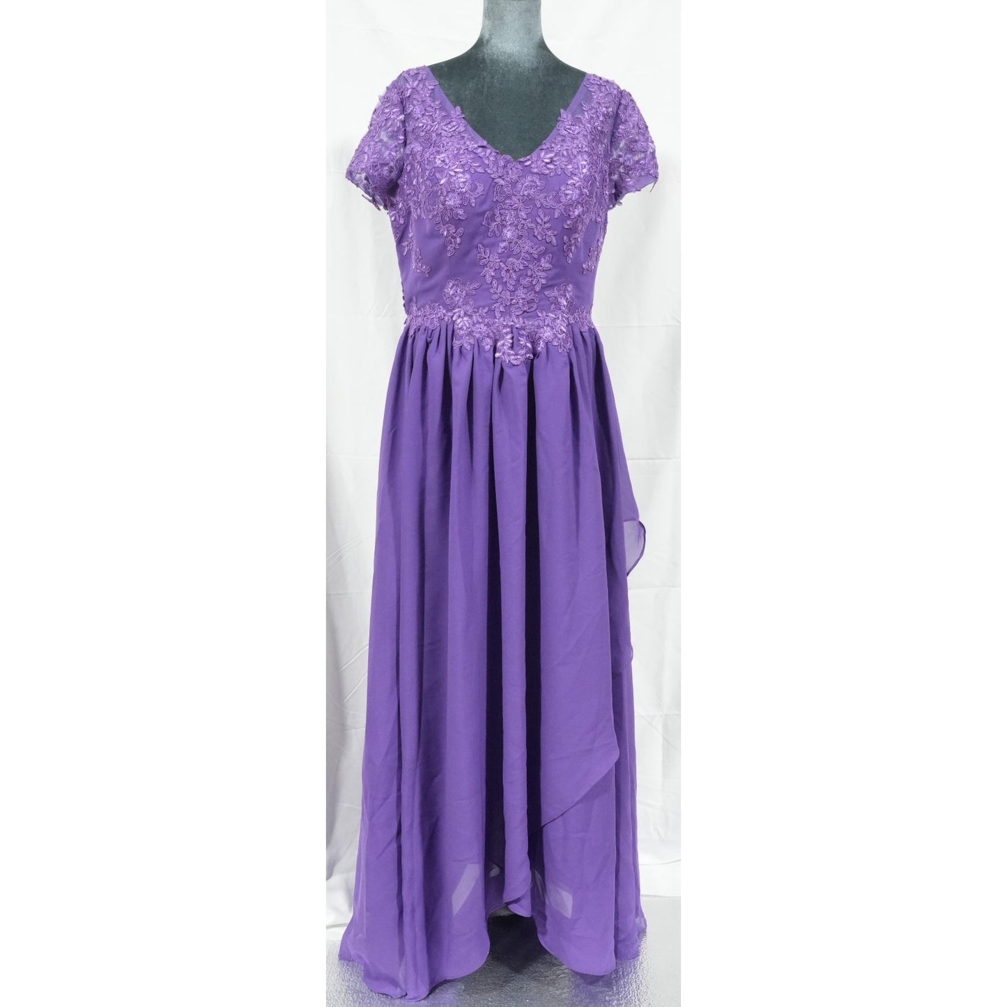 JAEDEN Mother of The Bride Dresses Chiffon - Long Lace Mother of the Groom 16 W