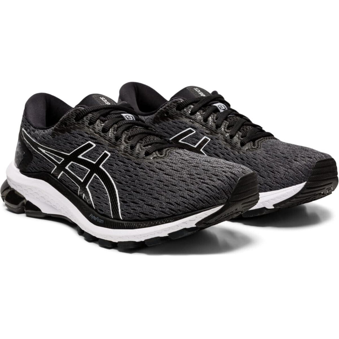 ASICS Women GT-1000 9 Running Shoes Carrier Grey/Black 9.5 Wide