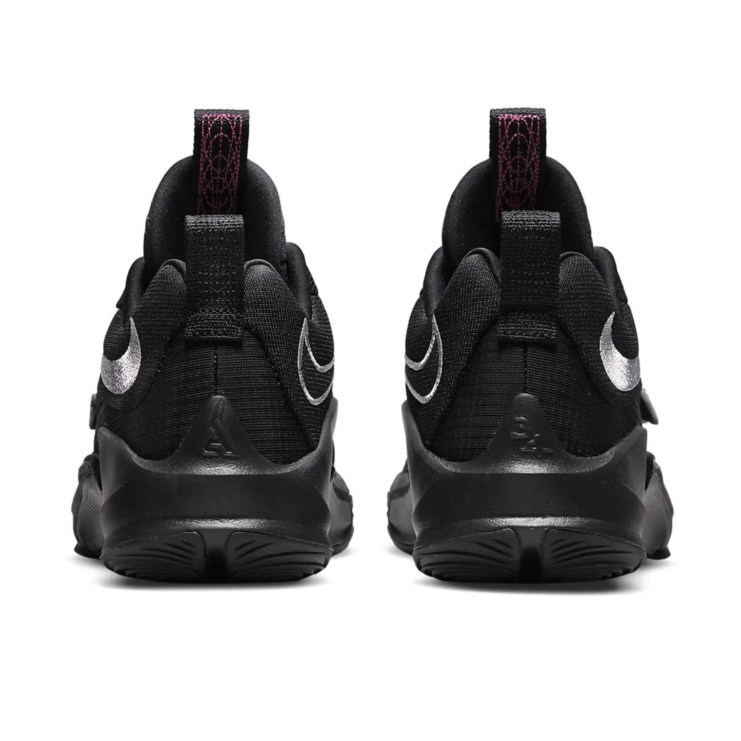 Nike Zoom Freak 3 Grade-School Black Mettalic Silver Basketball Size 6Y