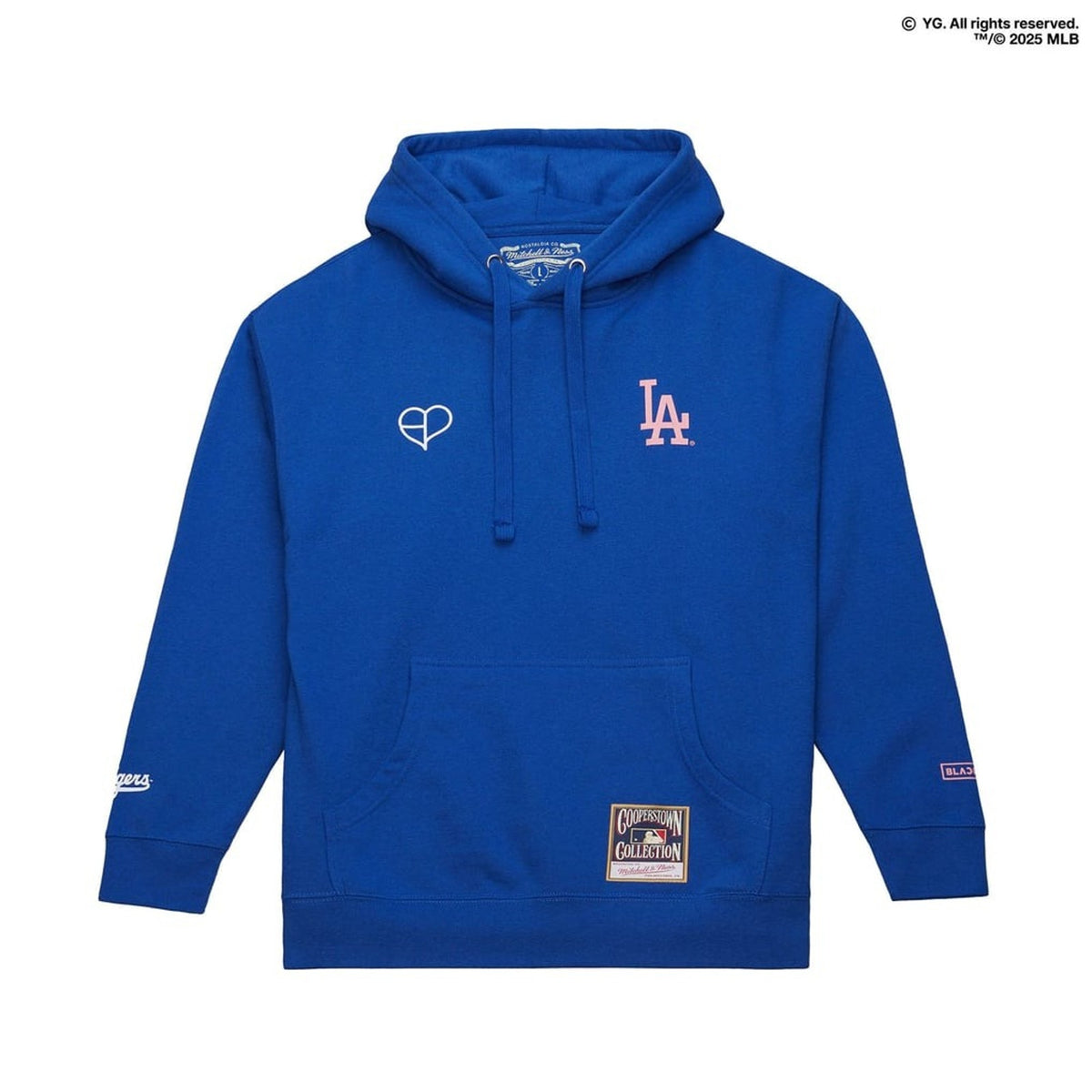 Mitchell & Ness Los Angeles Dodgers Royal  BLUEPINK x MLB Pullover Hoodie Large