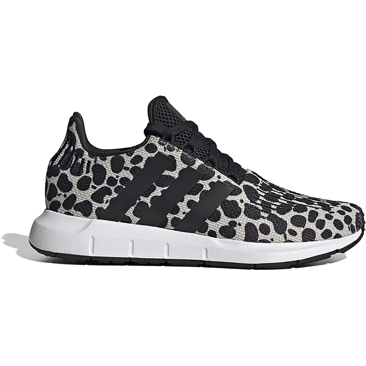 Adidas Swift Run 1.0 Womens Sneaker JR0634 Leopard Print / white/ black 7.5 M