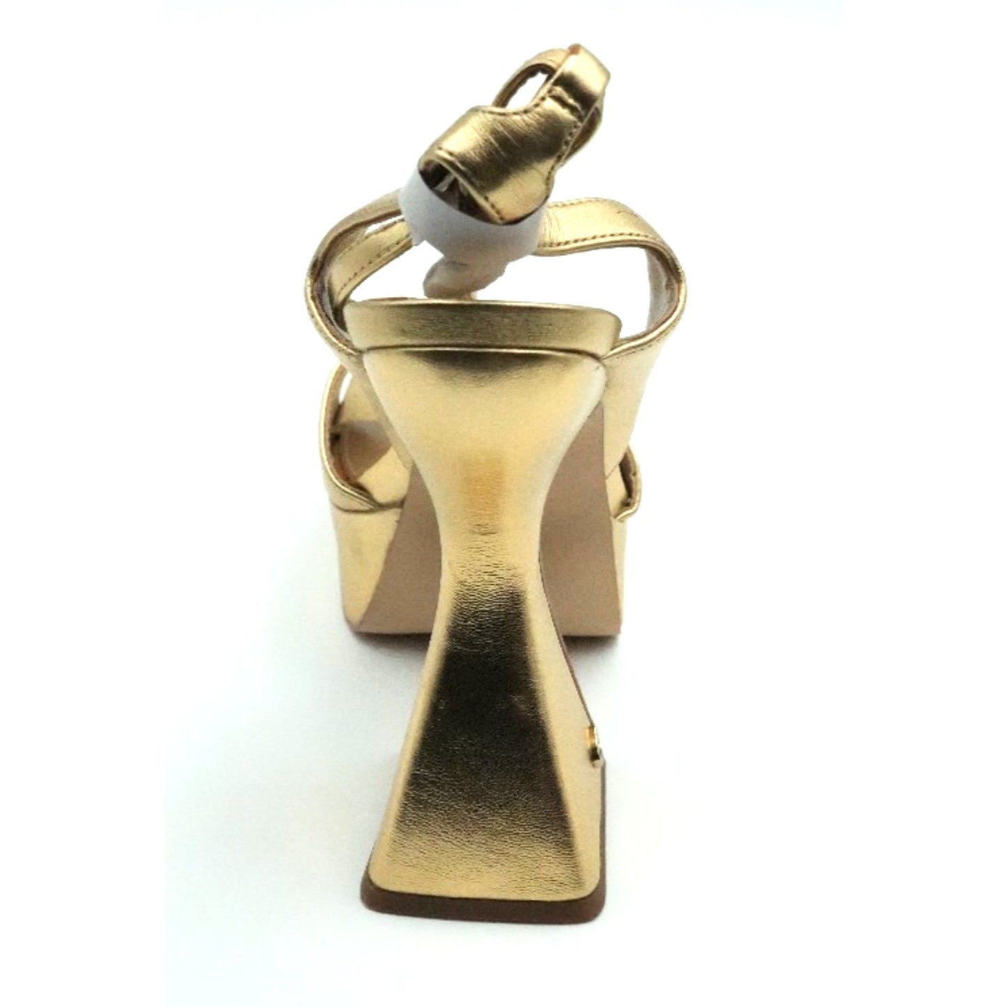 Circus NY by Sam Edelman Women's Alisa Gold Heeled Sandals Size 8.5 M
