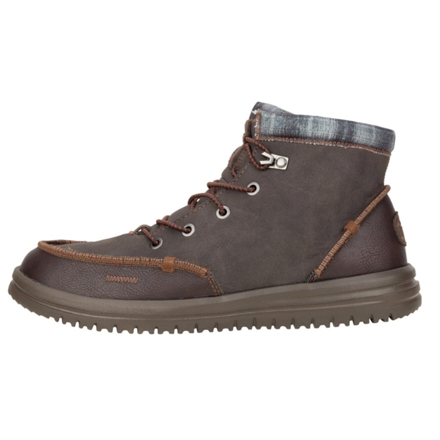 Hey Dude Bradley Classic Men’s Brown Lace Up Casual Boots US Size 15 M