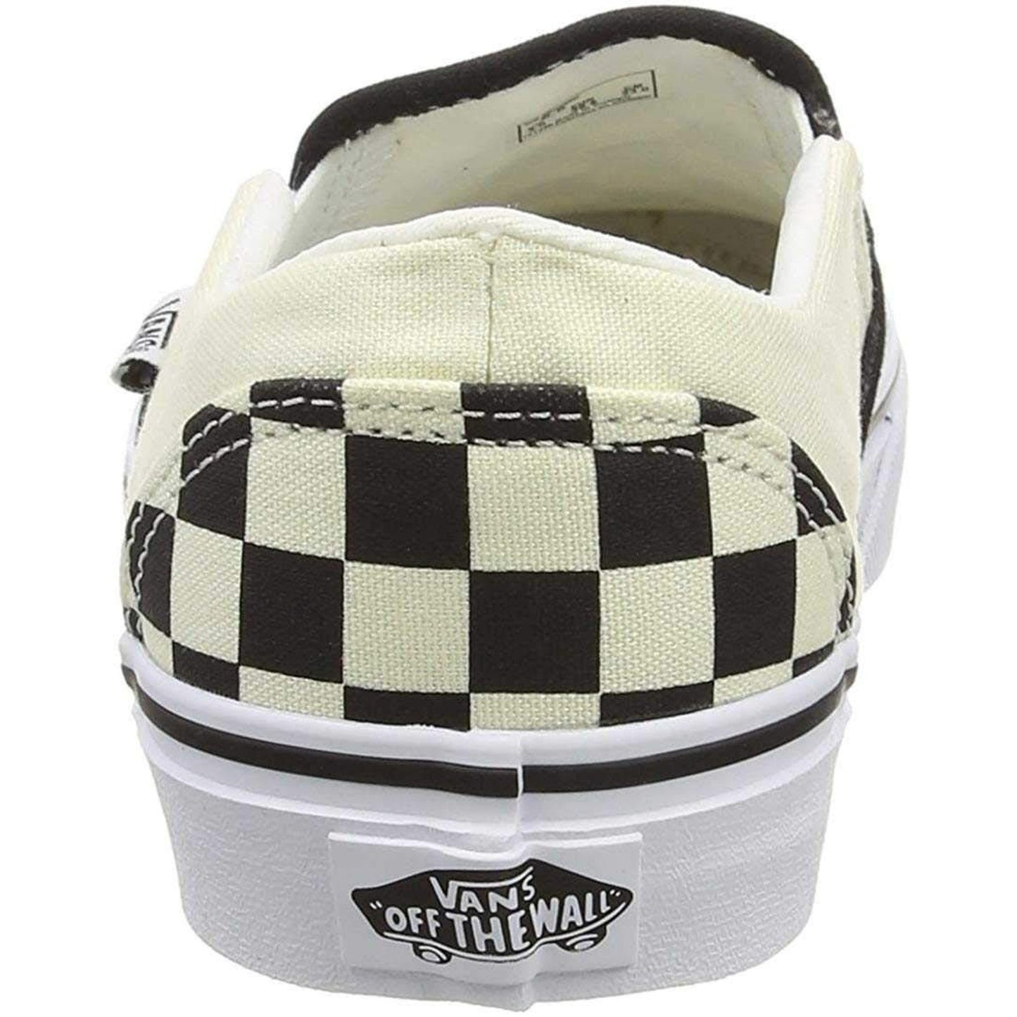 Vans Classic Slip-On Women’s Sneaker Checkerboard Black White Size 7