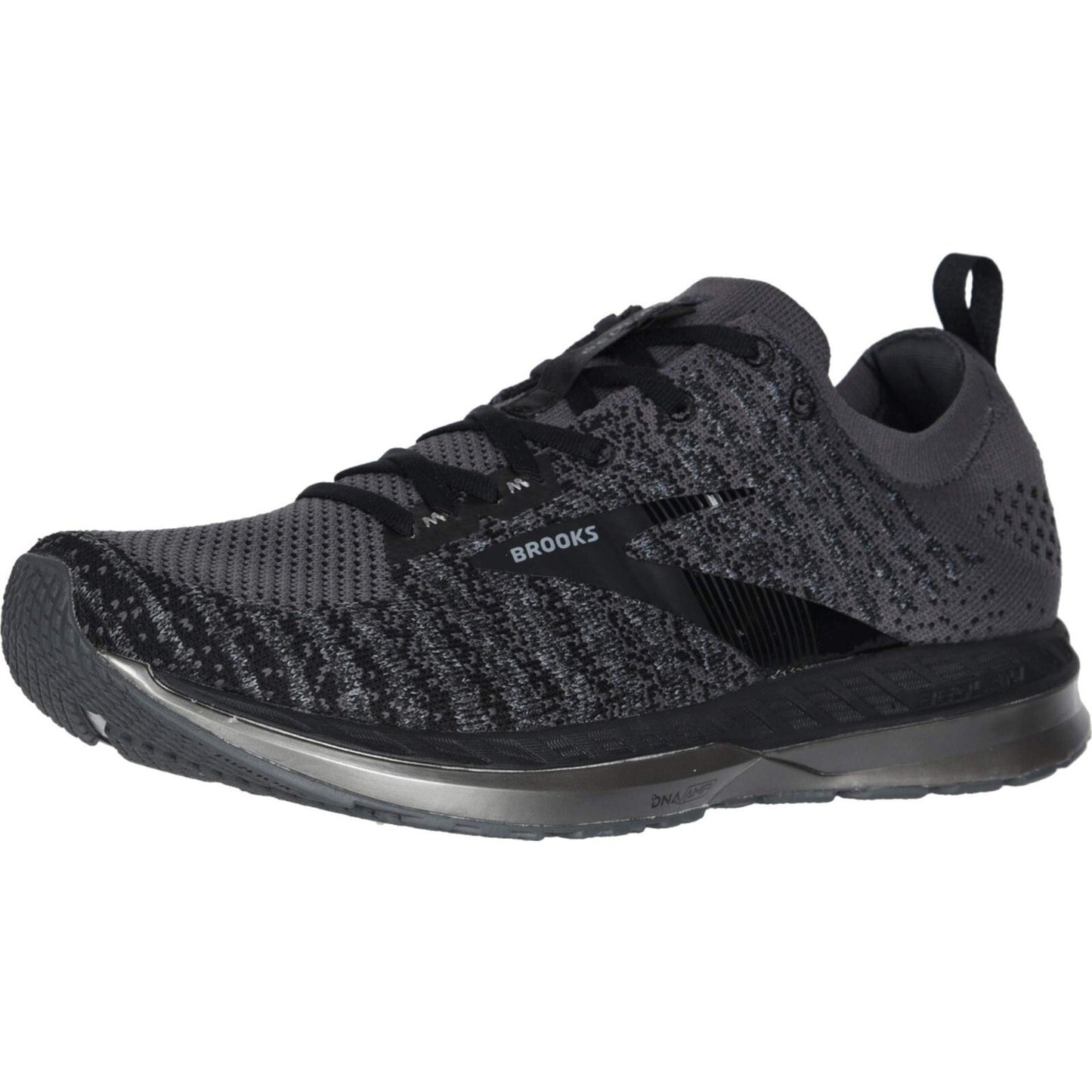 Brooks Mens Bedlam 2 Running Shoe - Ebon Size 8 Ebony/Black/Grey