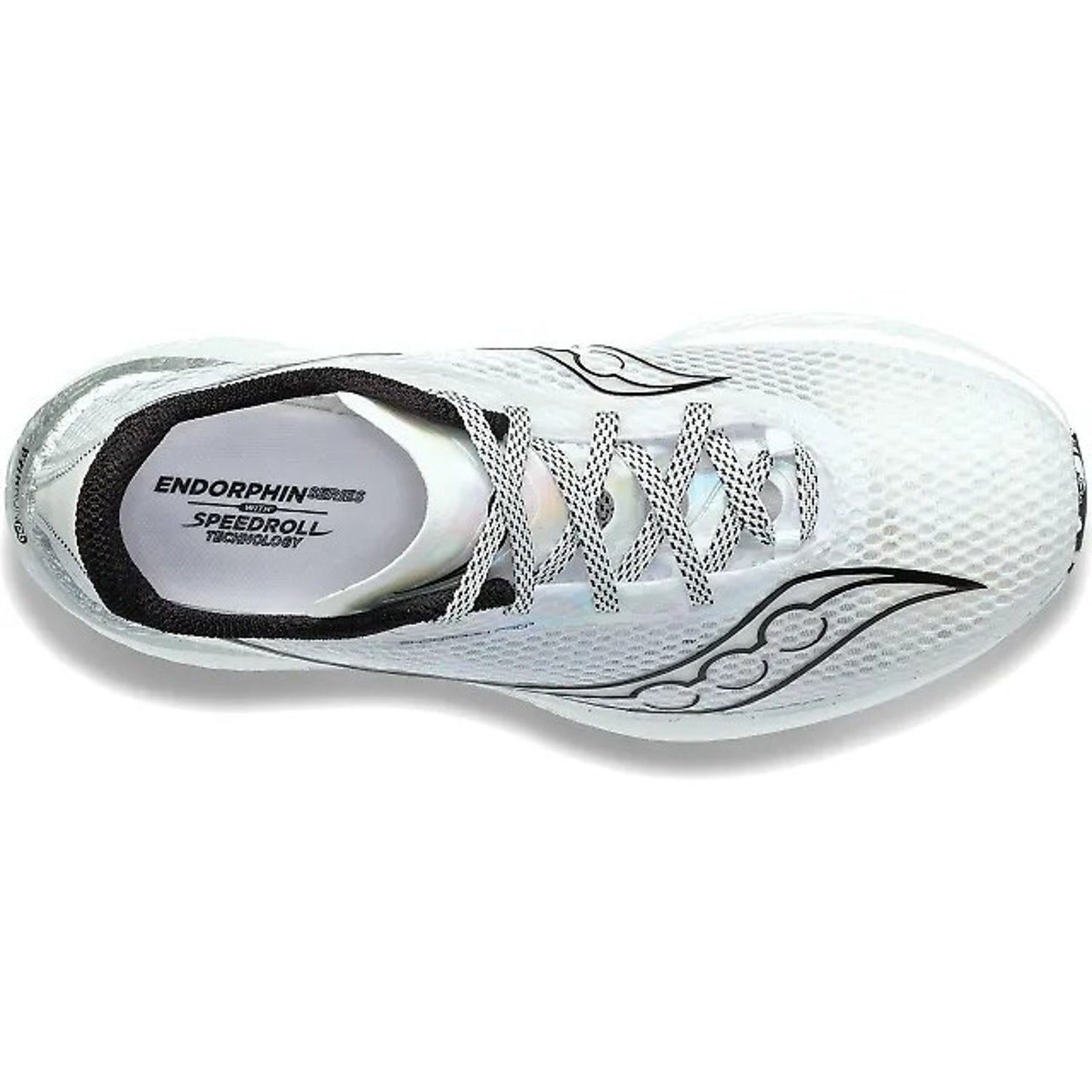 Saucony Endorphin Pro 3 Men Running Shoes - White/ Black Size 13 US