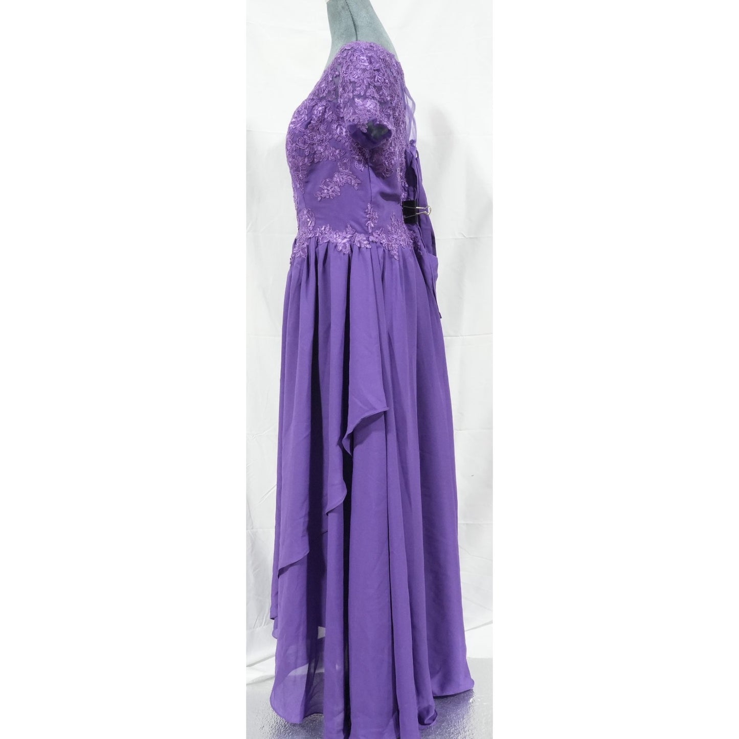 JAEDEN Mother of The Bride Dresses Chiffon - Long Lace Mother of the Groom 16 W