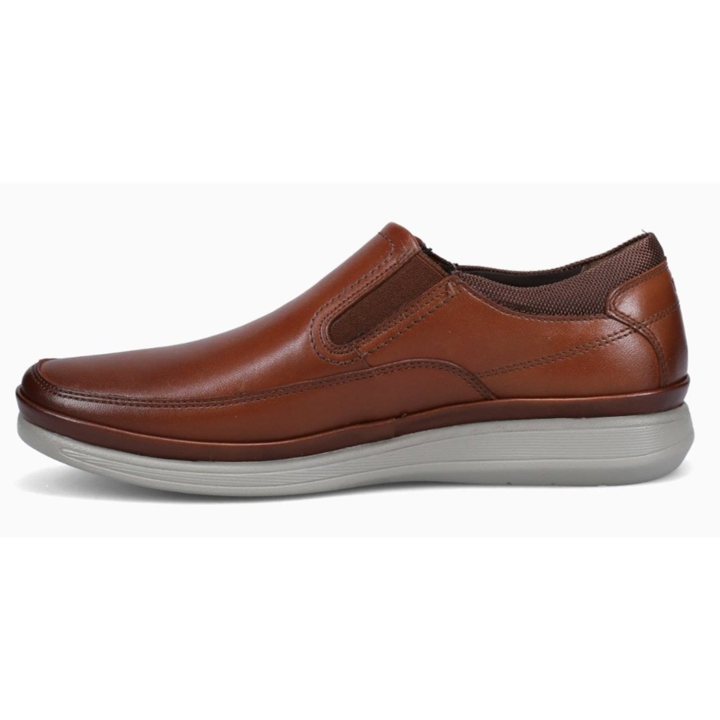 Florsheim Motion Moc Toe Men's Slip On Cognac leather Size 8.5 Wide