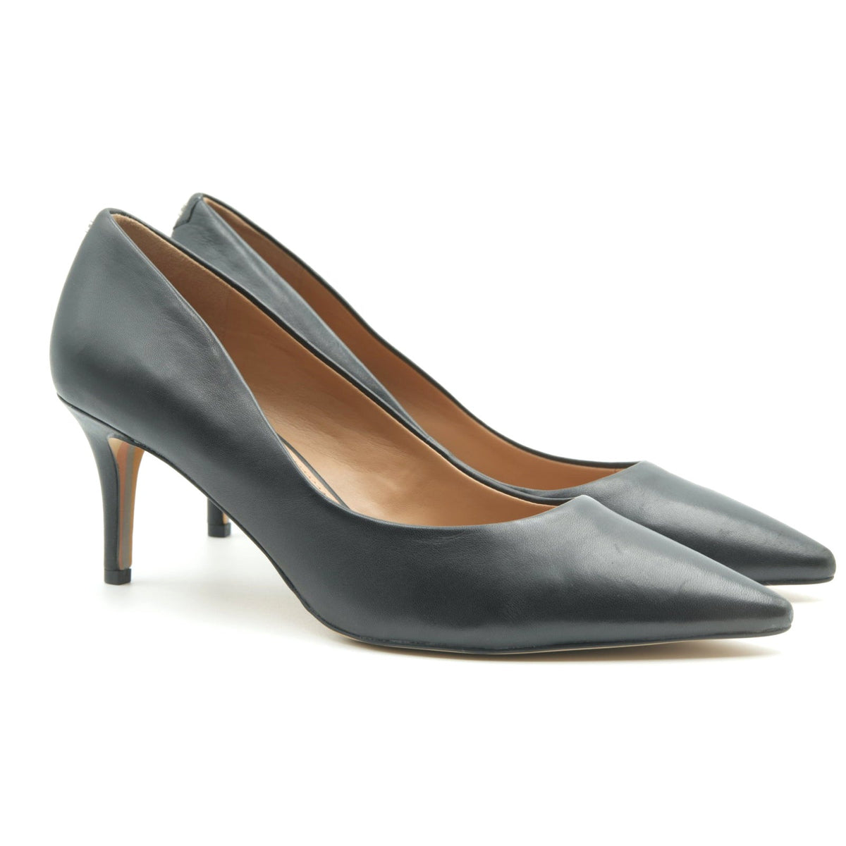 Sam Edelman Jordyn Classic Black Dress Nappa Leather 9.5 M
