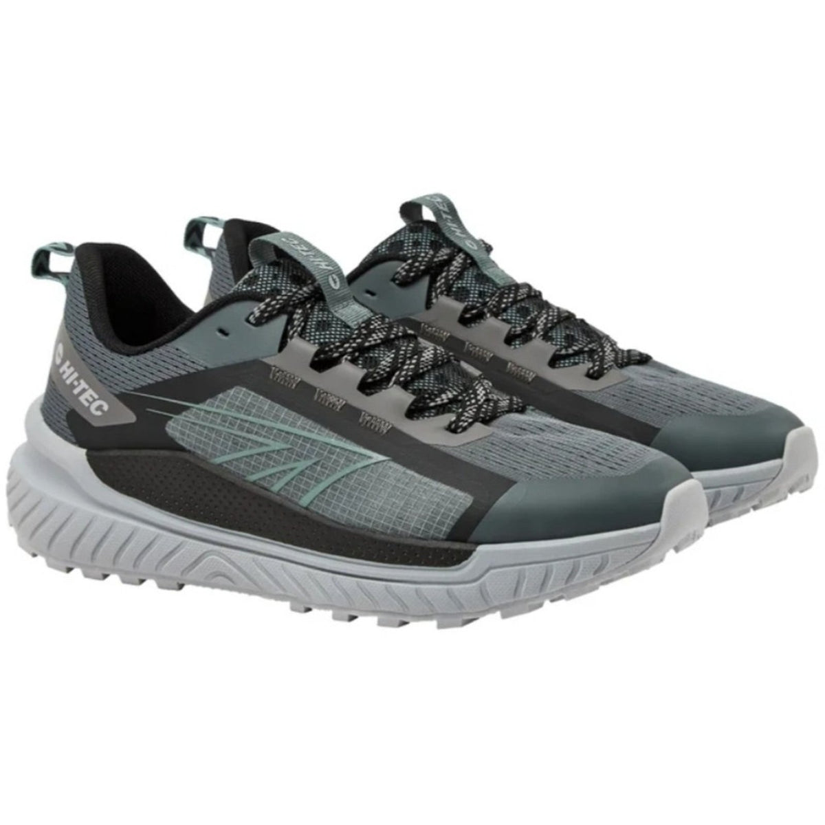 Hi-Tec Men's Hiking shoes Castle Rock/ Microchip/ Black Size 9.5