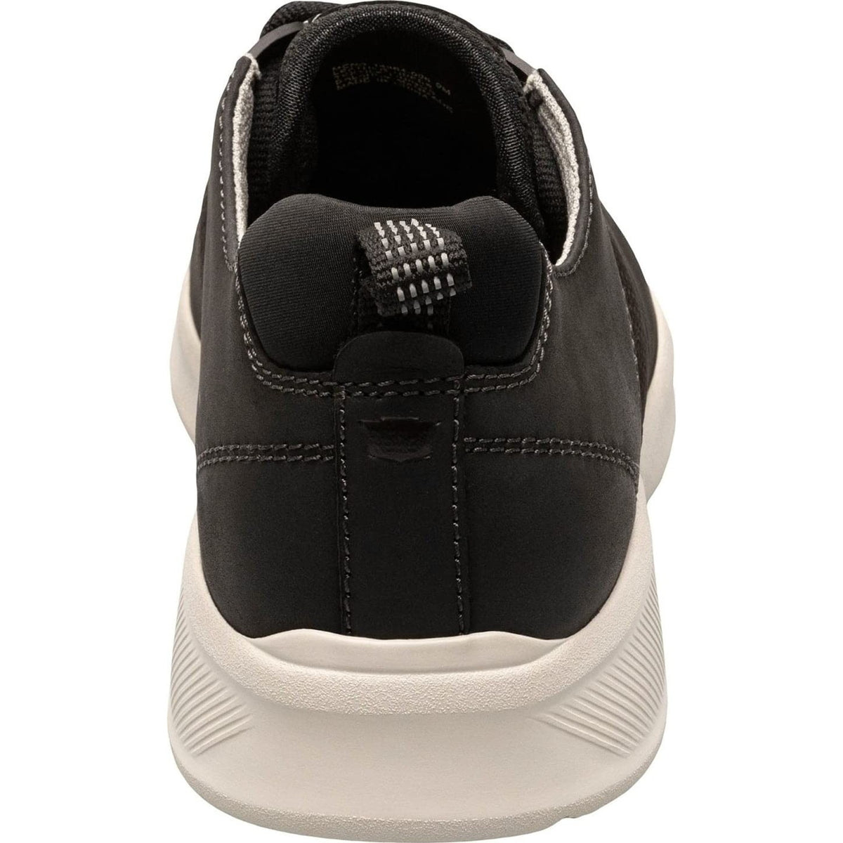 Florsheim Men's Studio Perf Toe Lace Up Sneaker, Black Nubuck, 9 Wide 3E