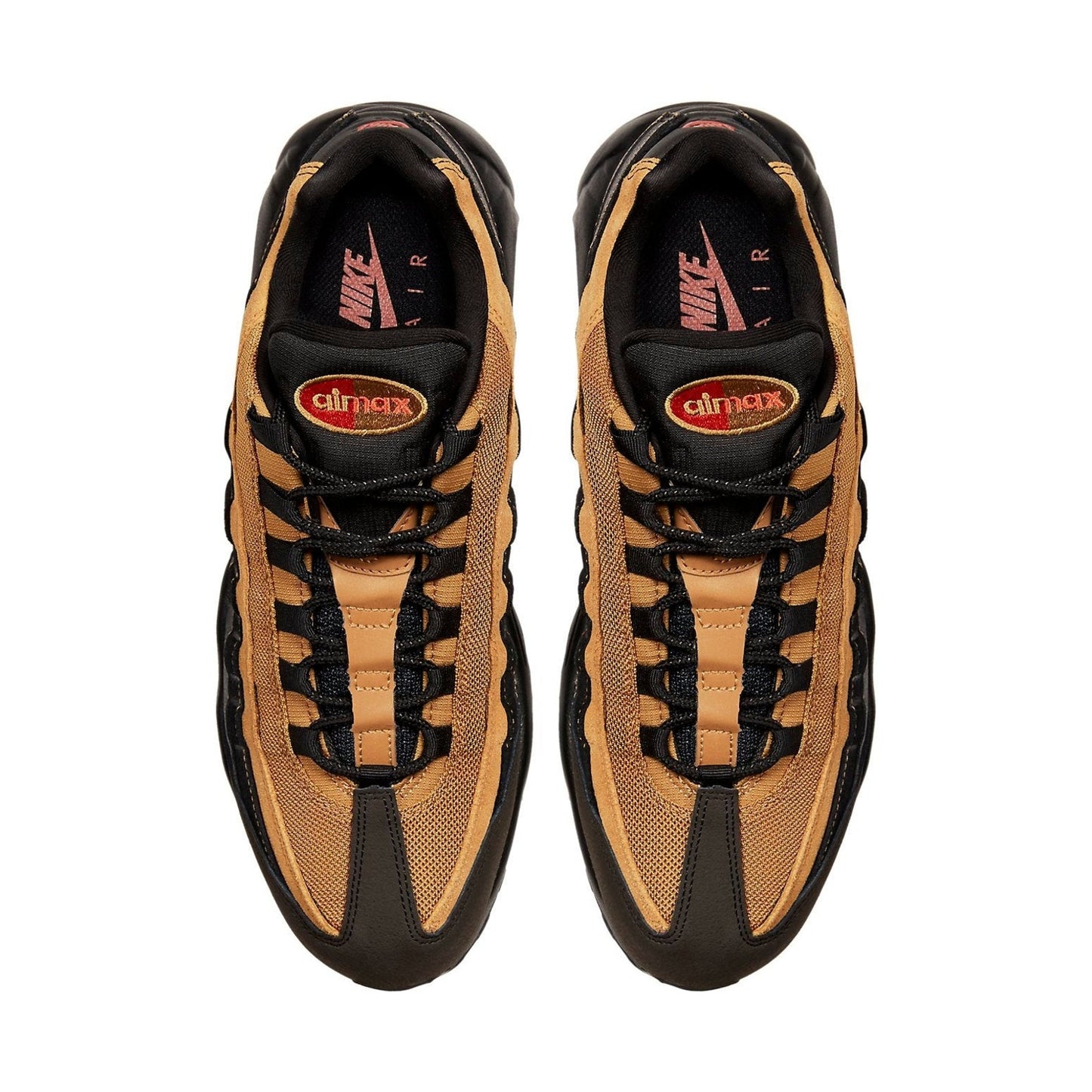Nike Air Max 95 Essential Black-Cosmic Clay-Wheat Mens Sz 10.5 M AT9865-014
