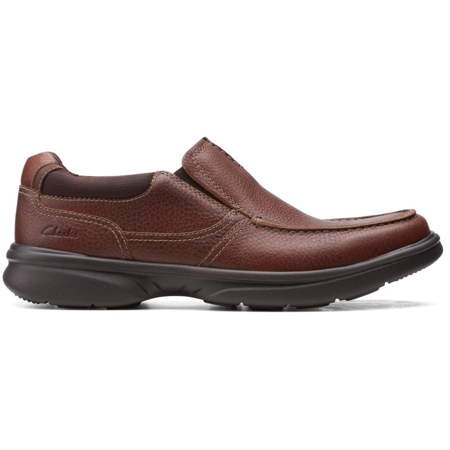 Clarks Men's Bradley Free Casual Shoes , Tan Tumbled Leather , 9.5 Wide