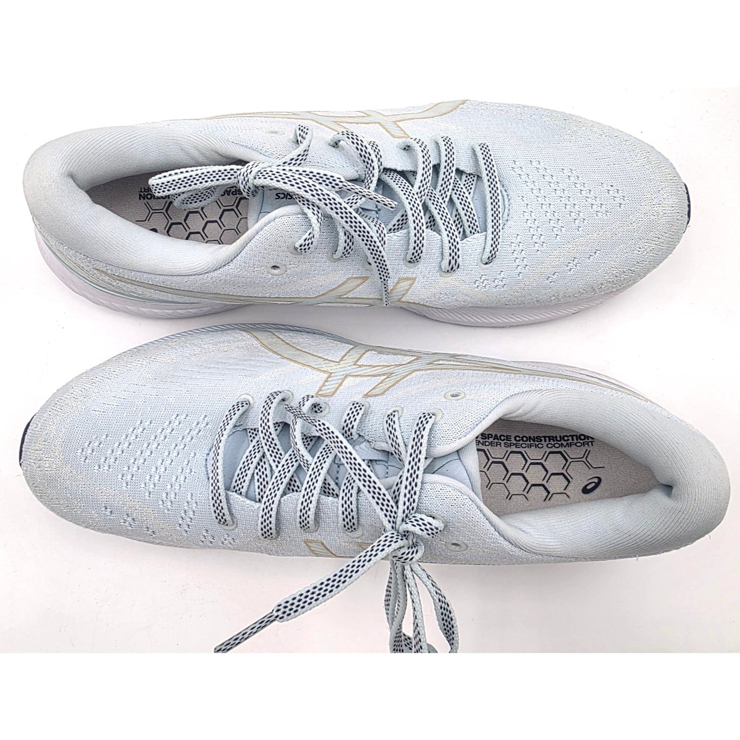 ASICS Gel-Kayano 29 Women's running shoes Sky/Champagne Size 11 M