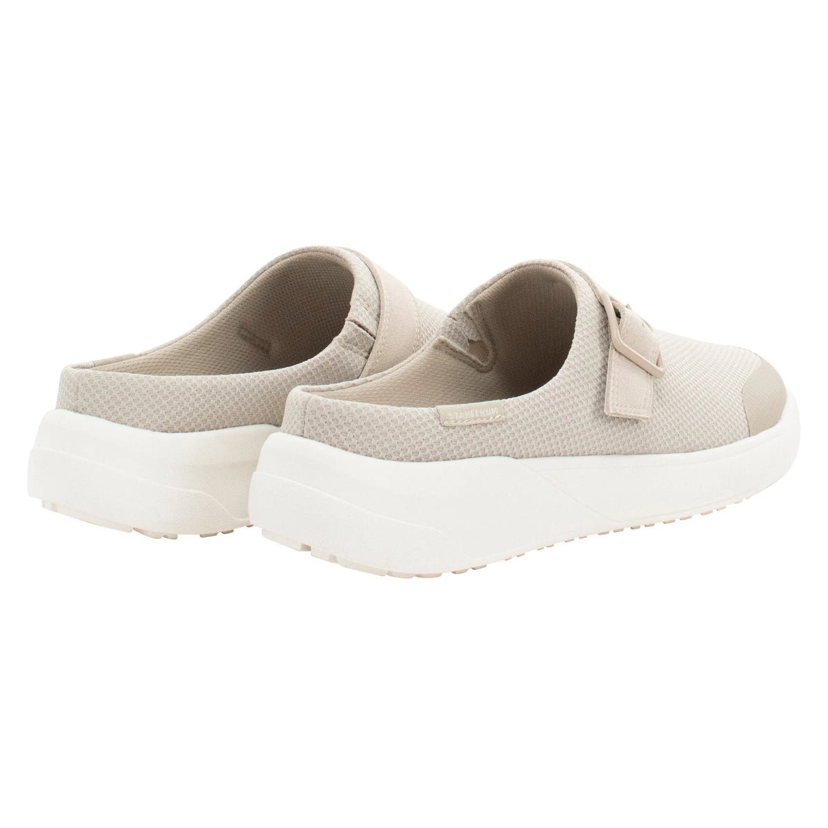 Staheekum Womens Slip On Shoe Breathable Mesh Cushioned Footbed Taupe Size 7 M