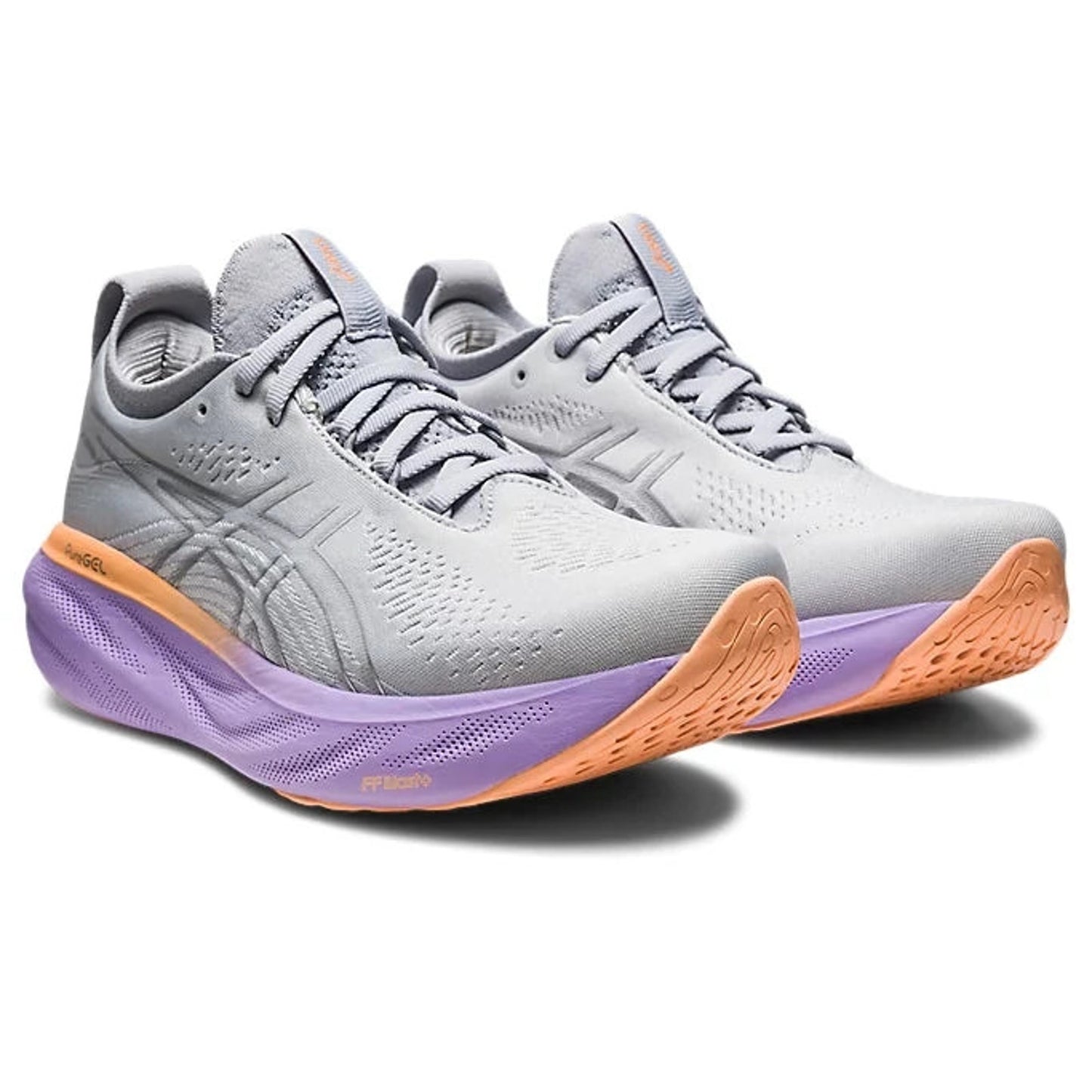 Asics Women's Gel-Nimbus 25 Piedmont Grey/Pure Silver 1012B356 Size 6.5 M
