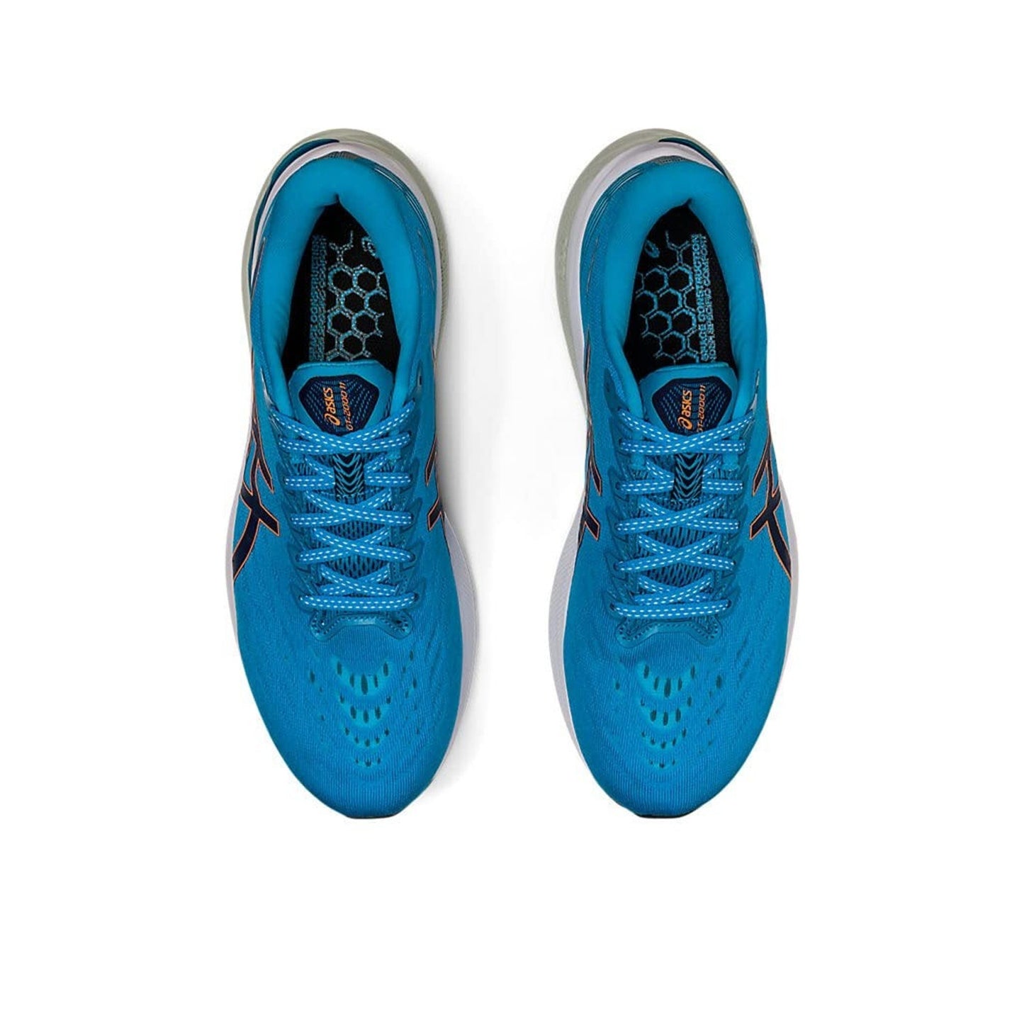 ASICS Men's Running Shoes GT 2000 11 Island Blue/Indigo Blue Size 12.5 M