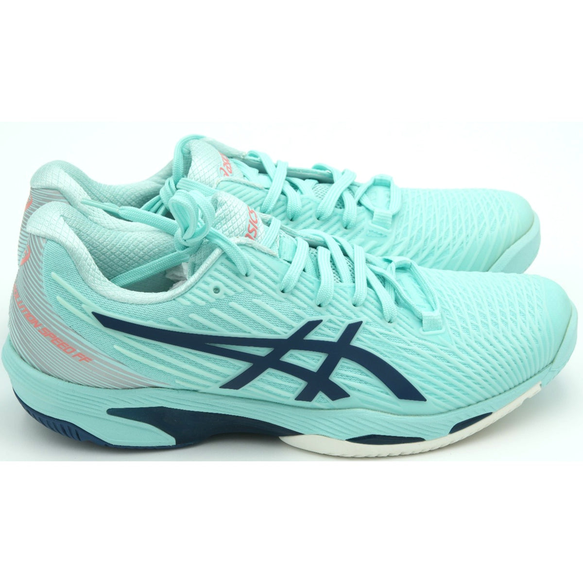 Asics SOLUTION SPEED FF 2 Women Tennis Shoes Clear Blue/Light Indigo size 9.5 B