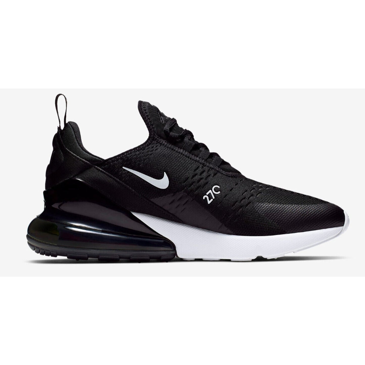 Nike Air Max 270 Golf Men's Shoes Black White CK6483 001 Size 8 Men/ 9.5 Women