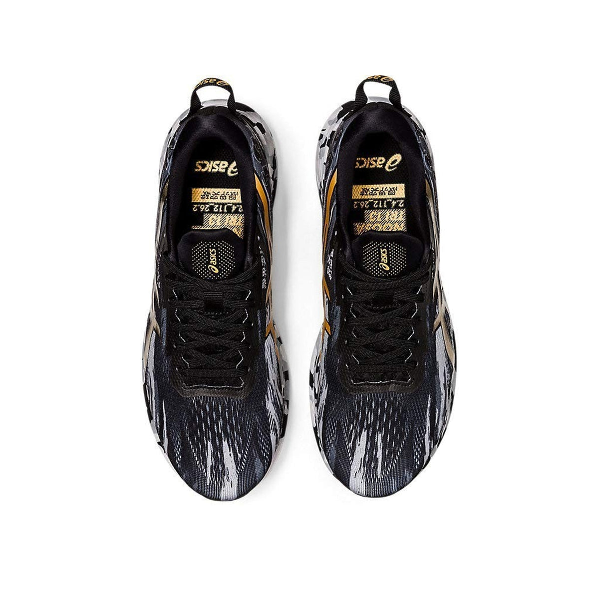 ASICS Noosa TRI 13 Men's Running Shoes Black/Pure Gold Size 9.5 M