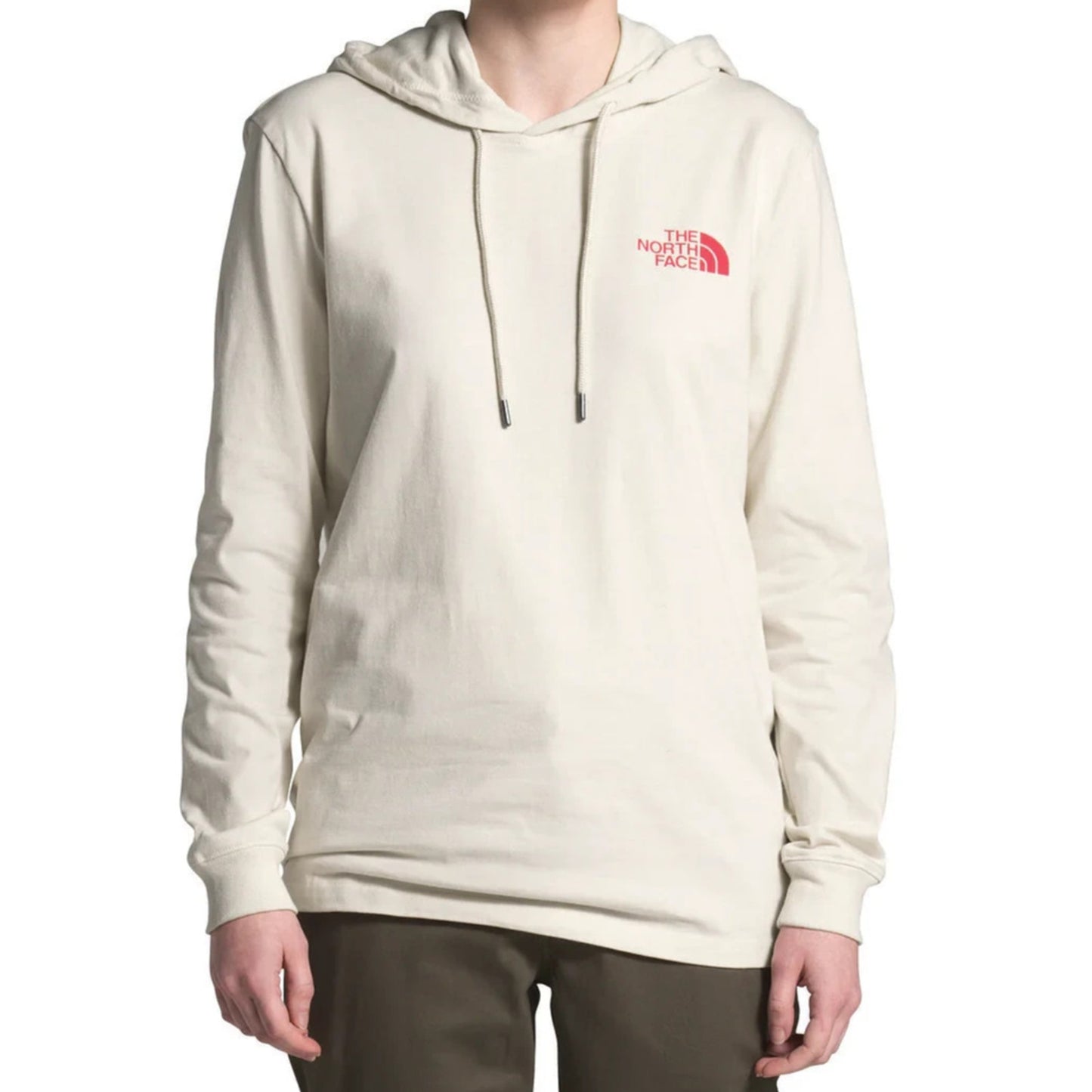 The North Face women’s Peaceful Explorer lightweight pullover hooded Tshirt M