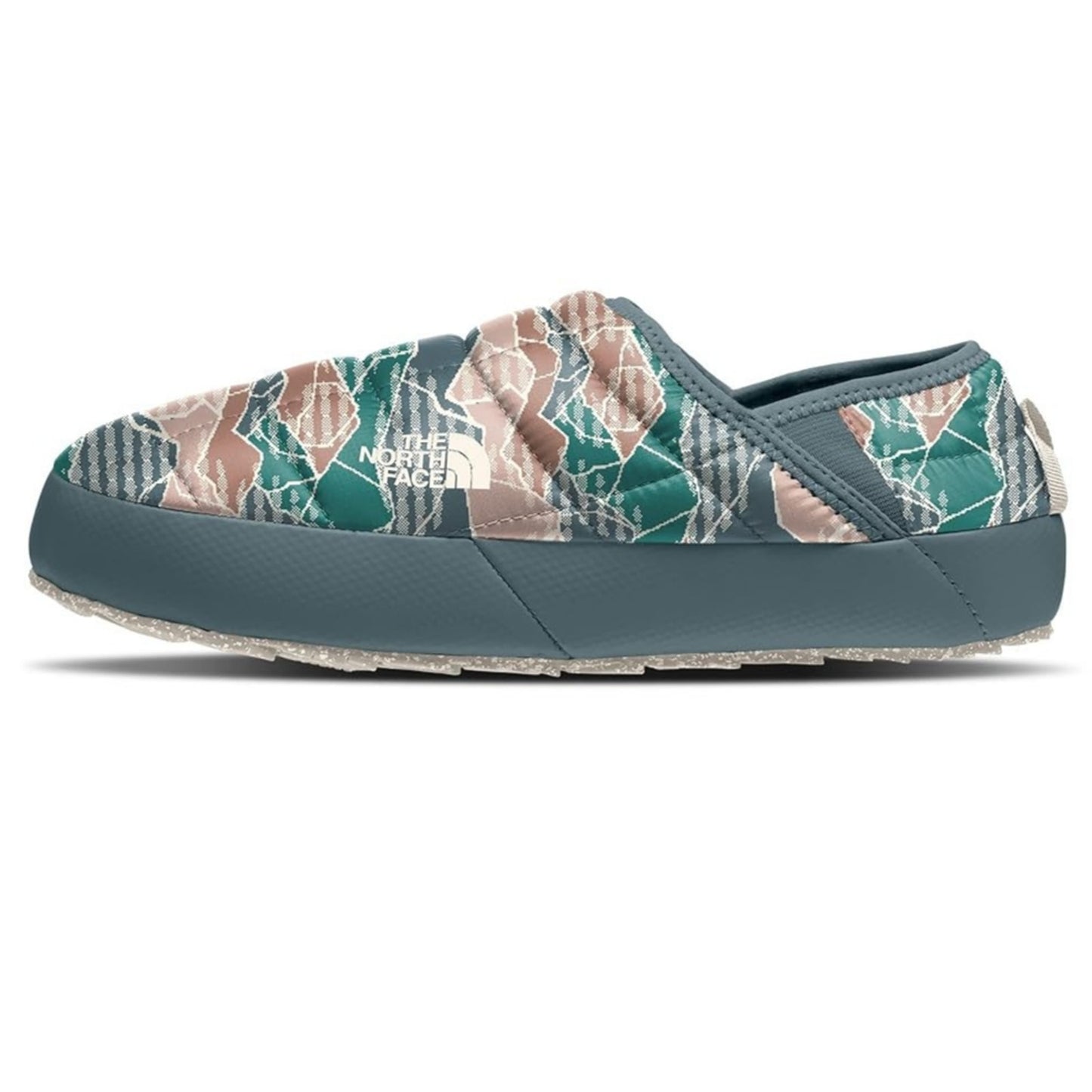 The North Face Women's THERMOBALL Traction Green/Camo/Goblin Blue 7 M