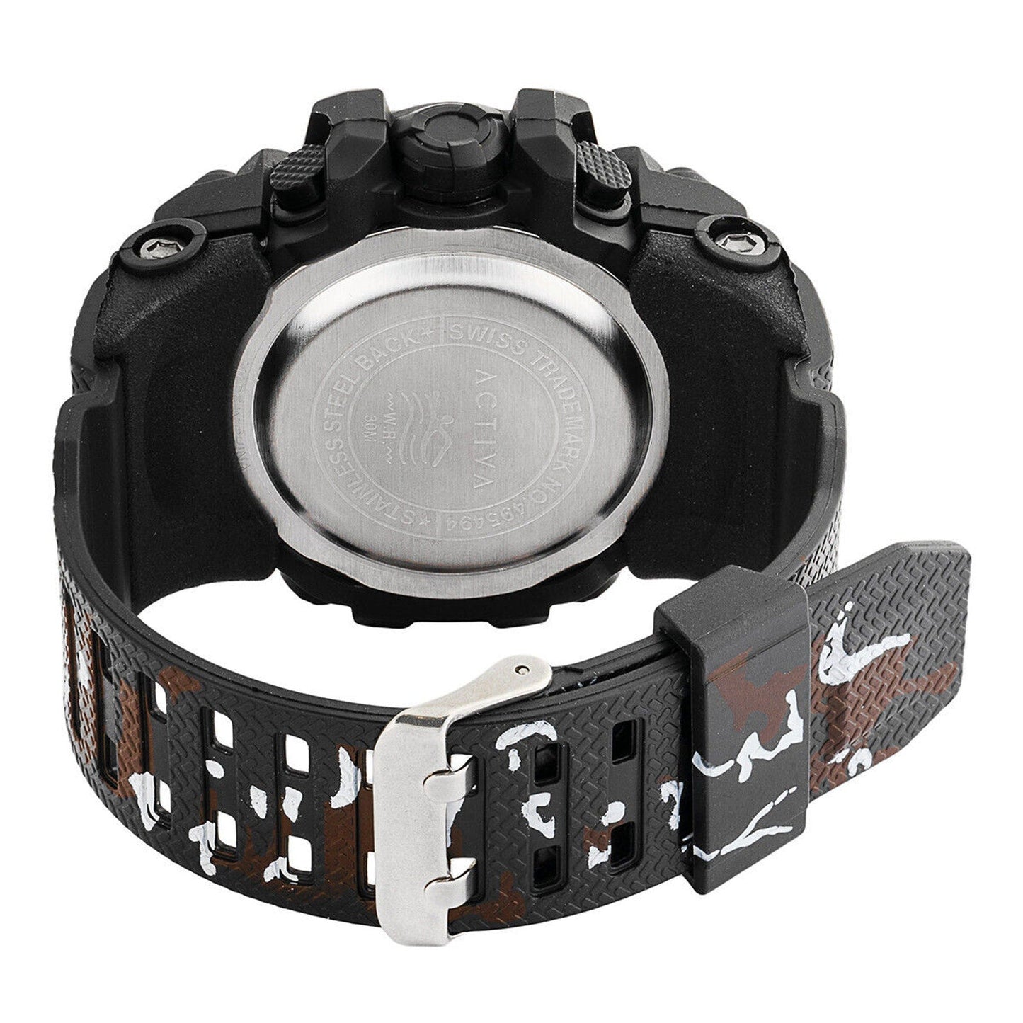 Activa X Invicta Men's Watch - 54.5mm, Black (ACW435-002) Invicta